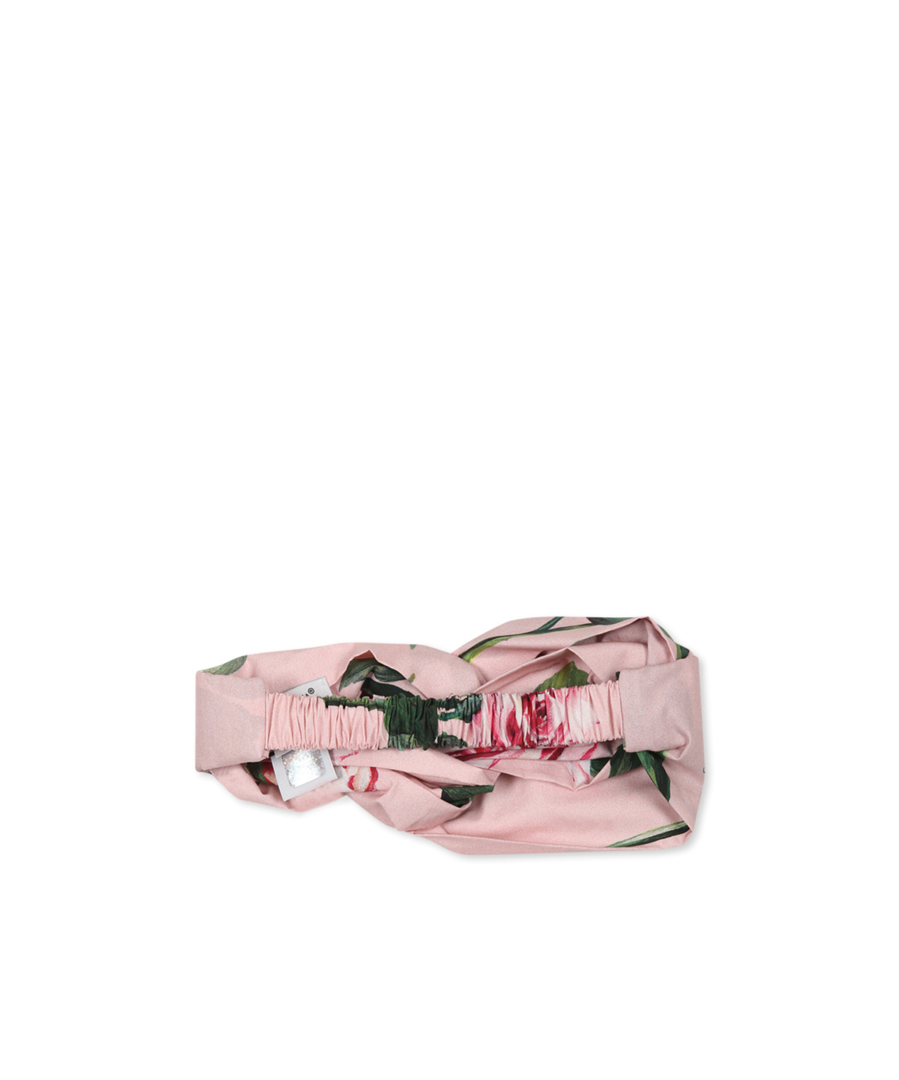 Dolce & Gabbana Flower Pattern Hair Band In Pink