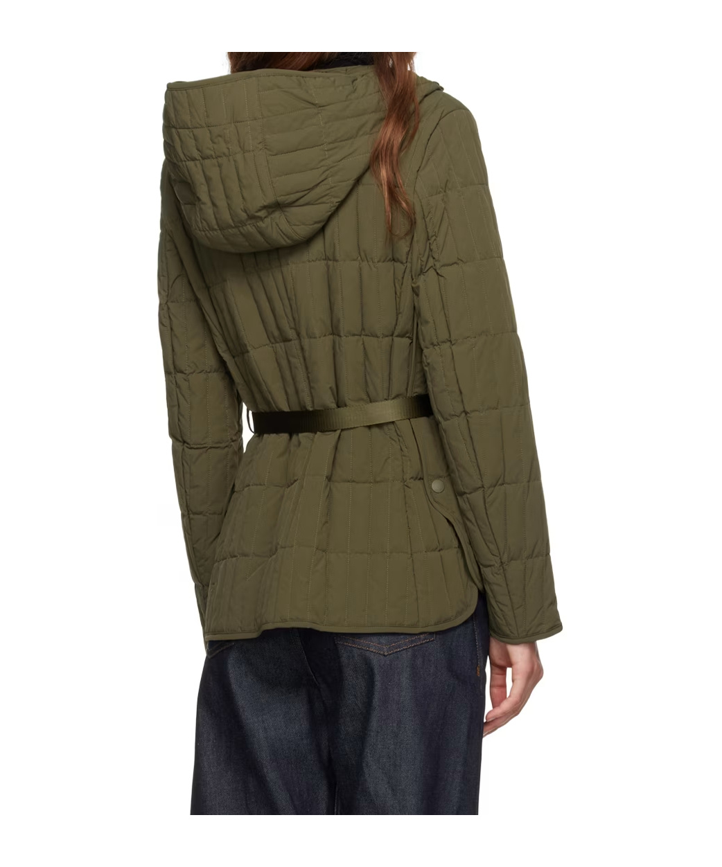 Mackage Raja Long-sleeved Down Jacket In Green