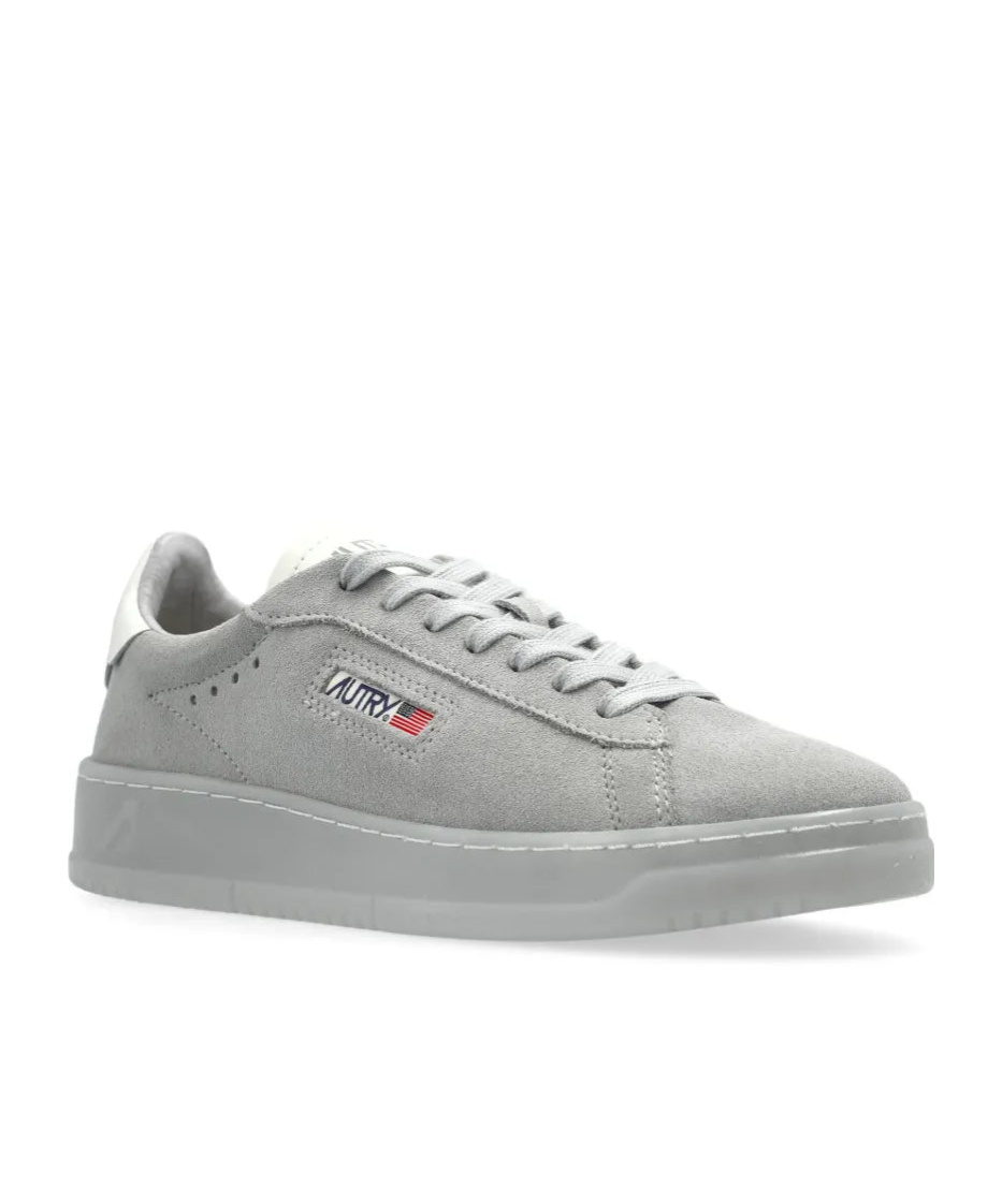 Autry Timberwolf Grey Dallas Low Sneakers In Gray