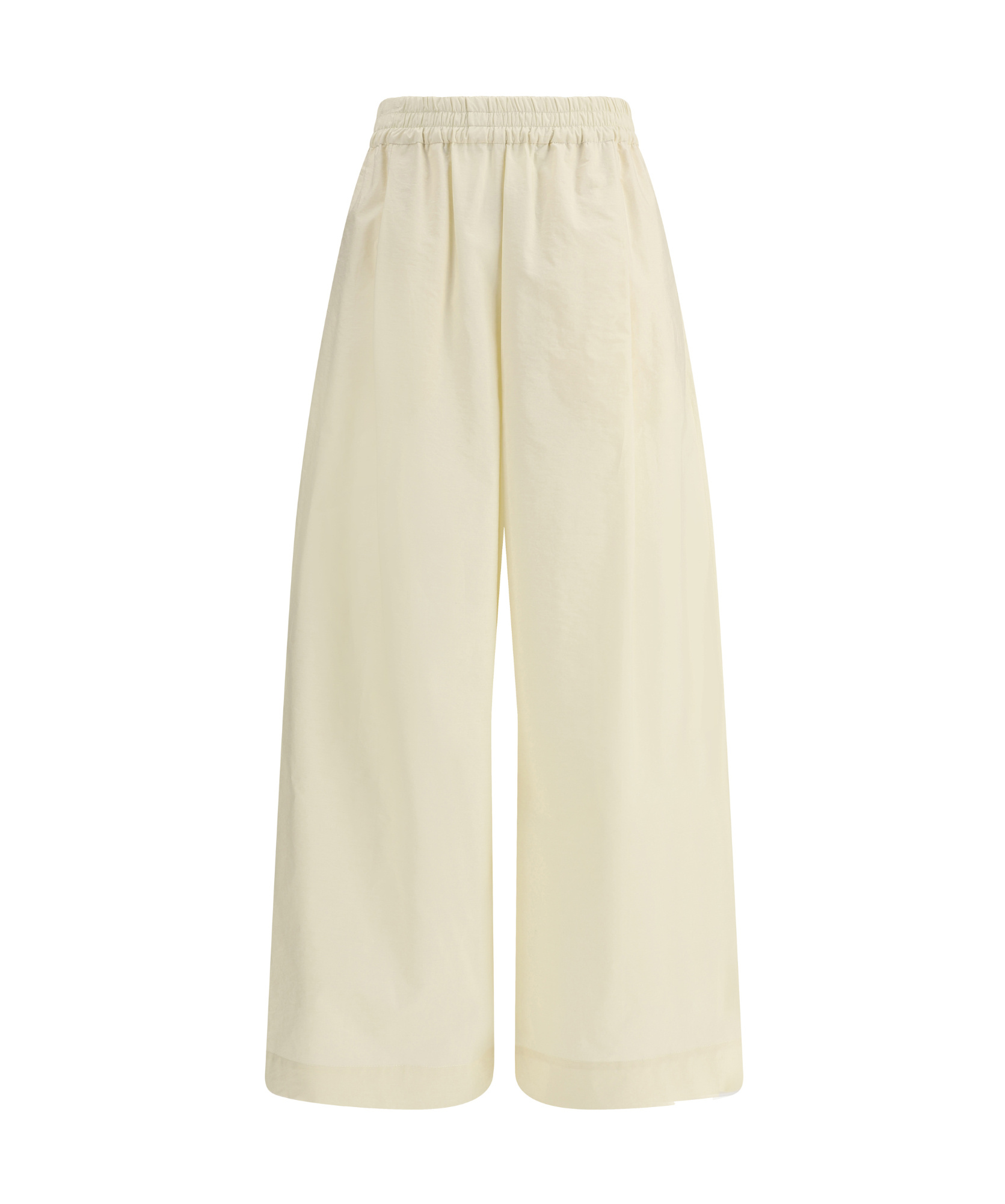 Fabiana Filippi High Waist Wide-leg Trousers In Nude