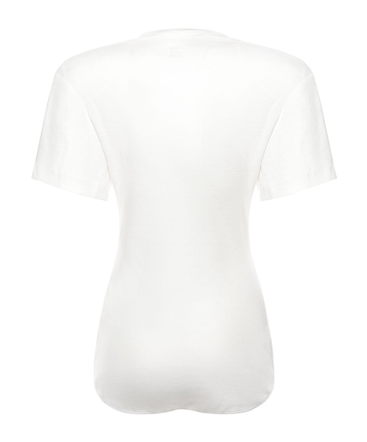 Magda Butrym Short-sleeved Jumpsuit In White