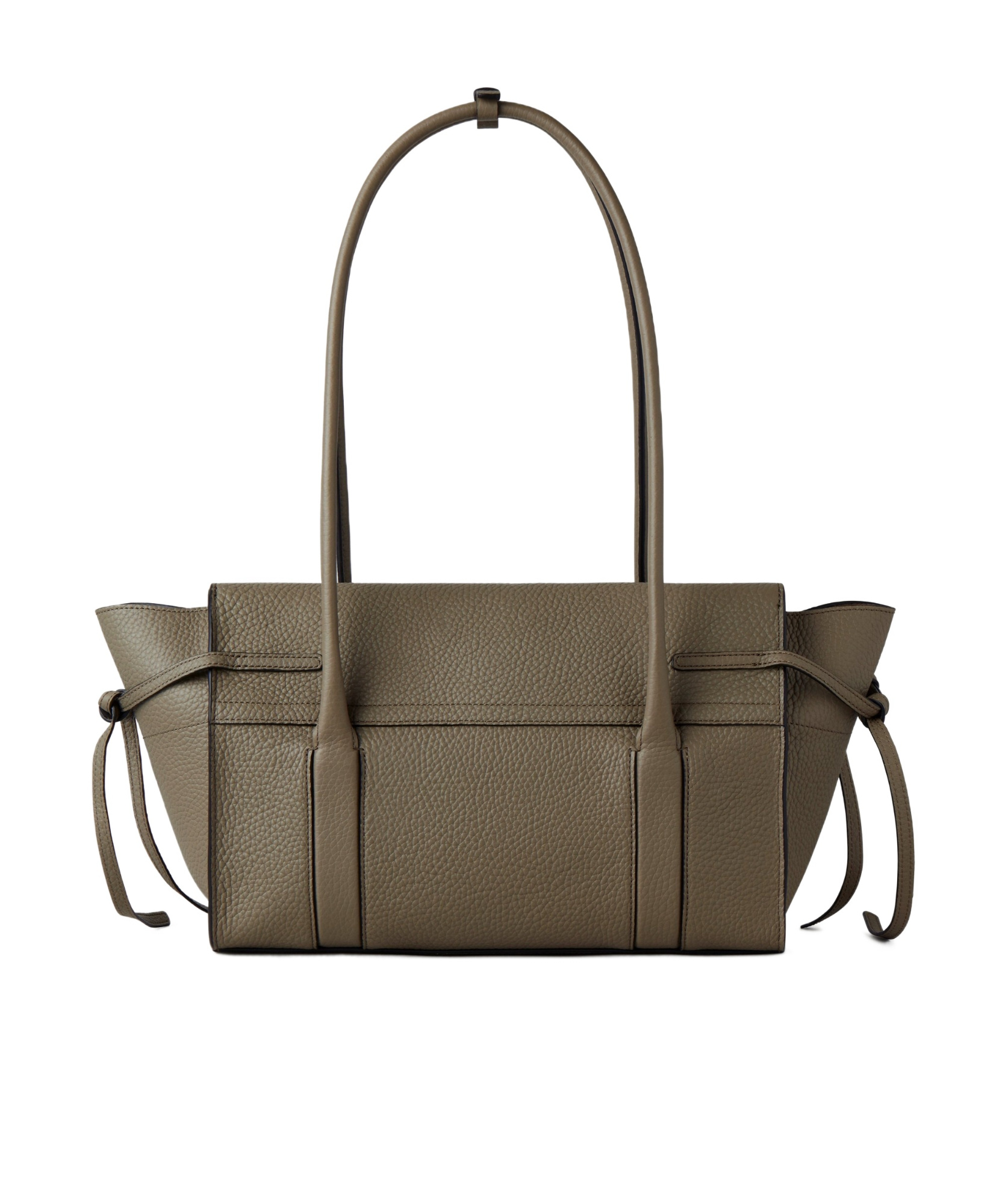 Mulberry Small Soft Bayswater Leather Satchel In Brown