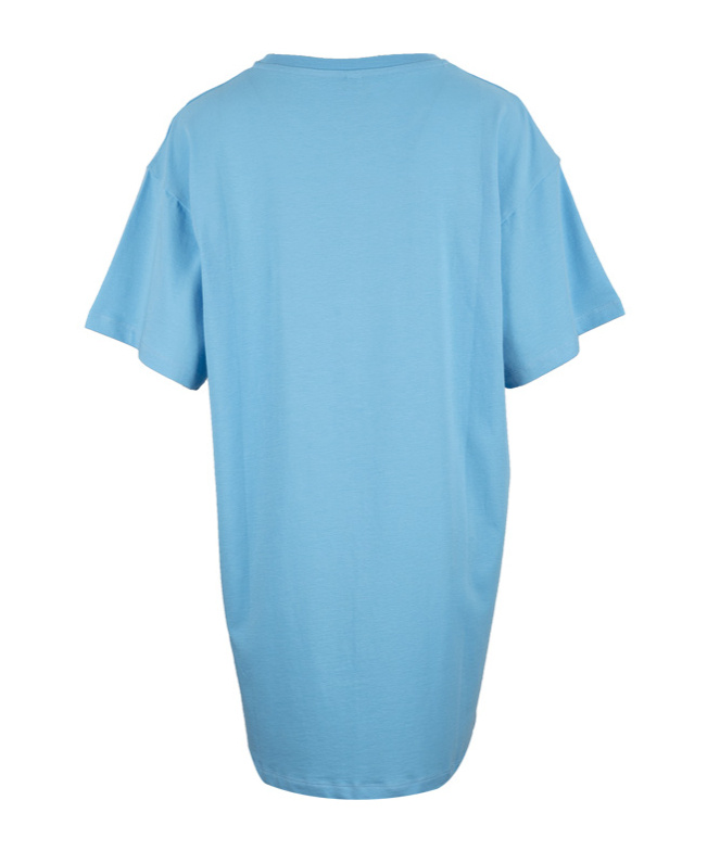 Moschino Logo Short-sleeved T-shirt In Blue