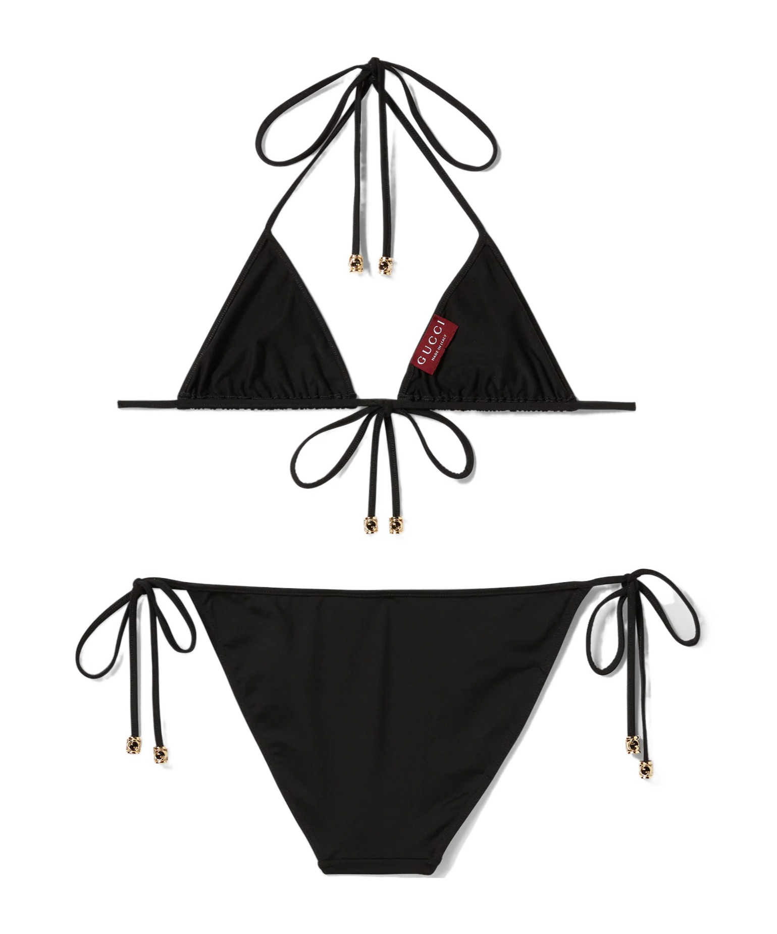 Shop Gucci Sparkling Jersey Bikini