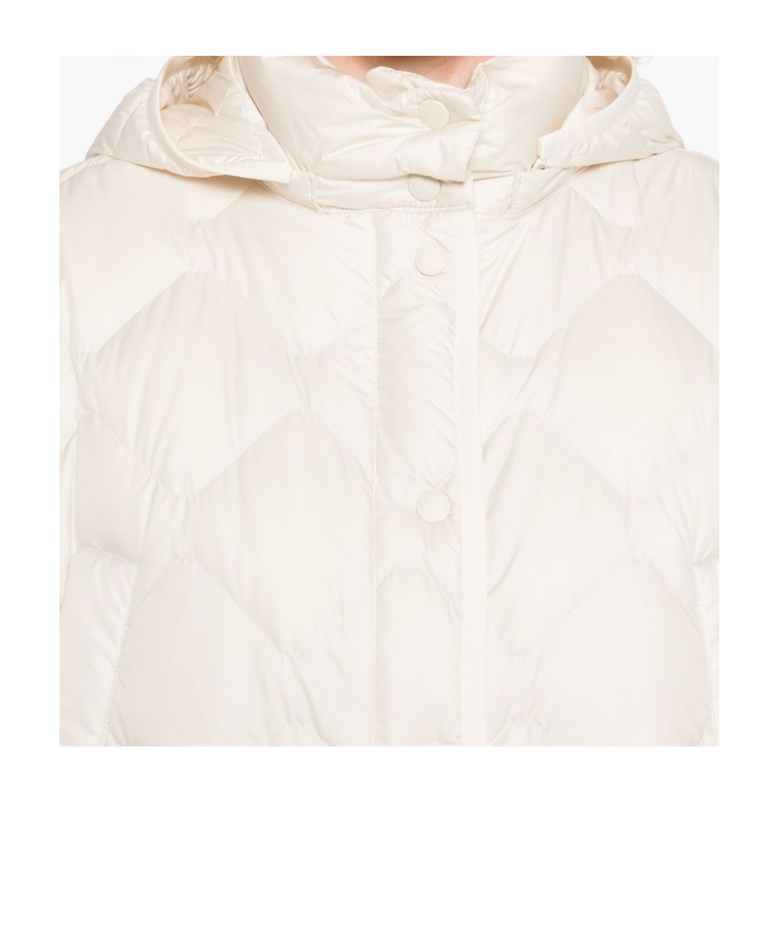 Woolrich Ivory Parka In White