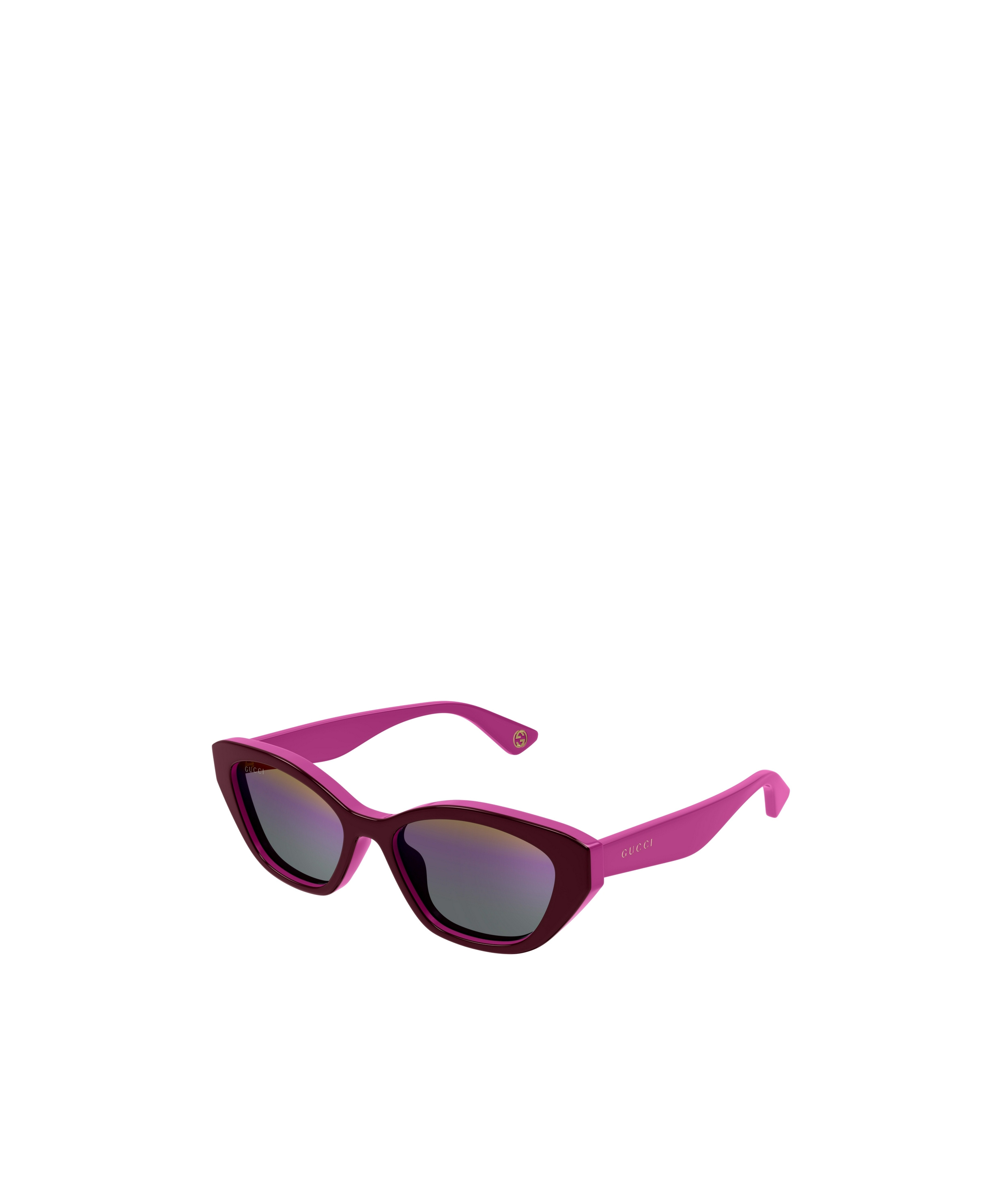Gucci Eyewear Cat-eye Frame Sunglasses In Multicolor