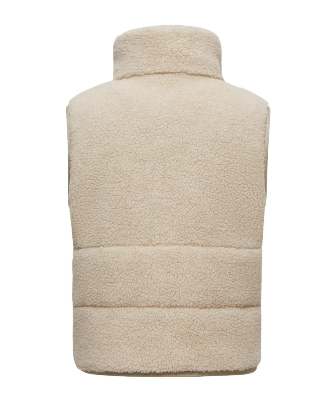 Moncler Sleeveless Vest In Neutral