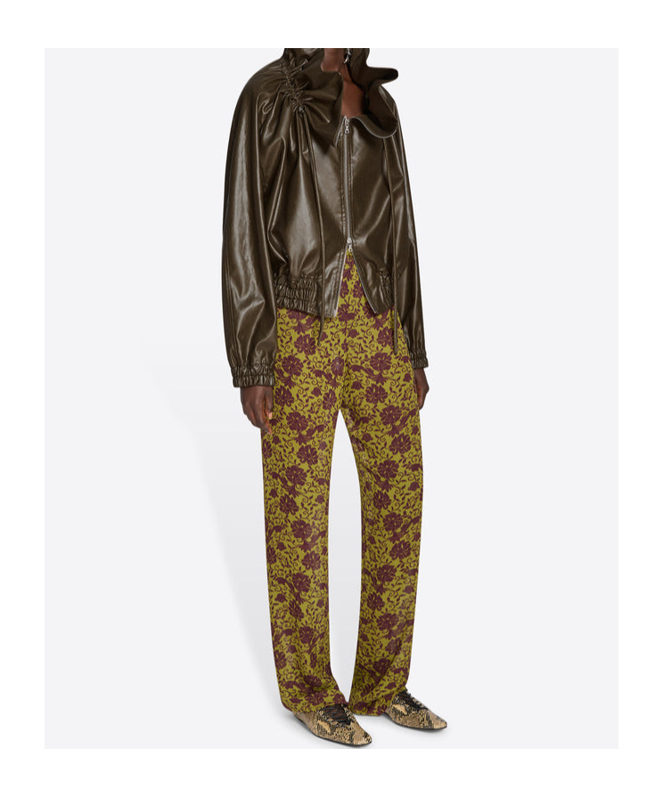 Dries Van Noten Low Waist Casual Pants