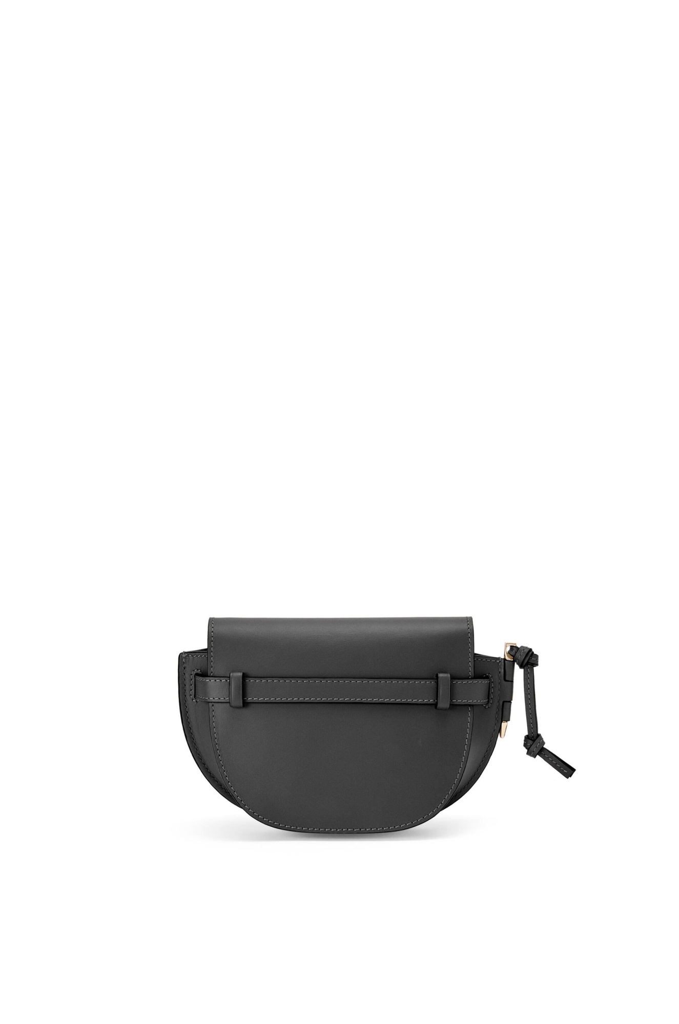 Loewe Women Gate Dual Mini Leather Crossbody Bag In Black