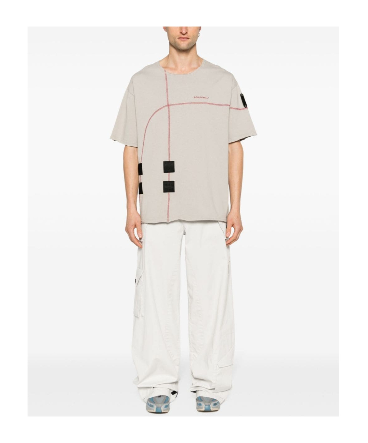 A-cold-wall* Intersect Short-sleeved T-shirt In White