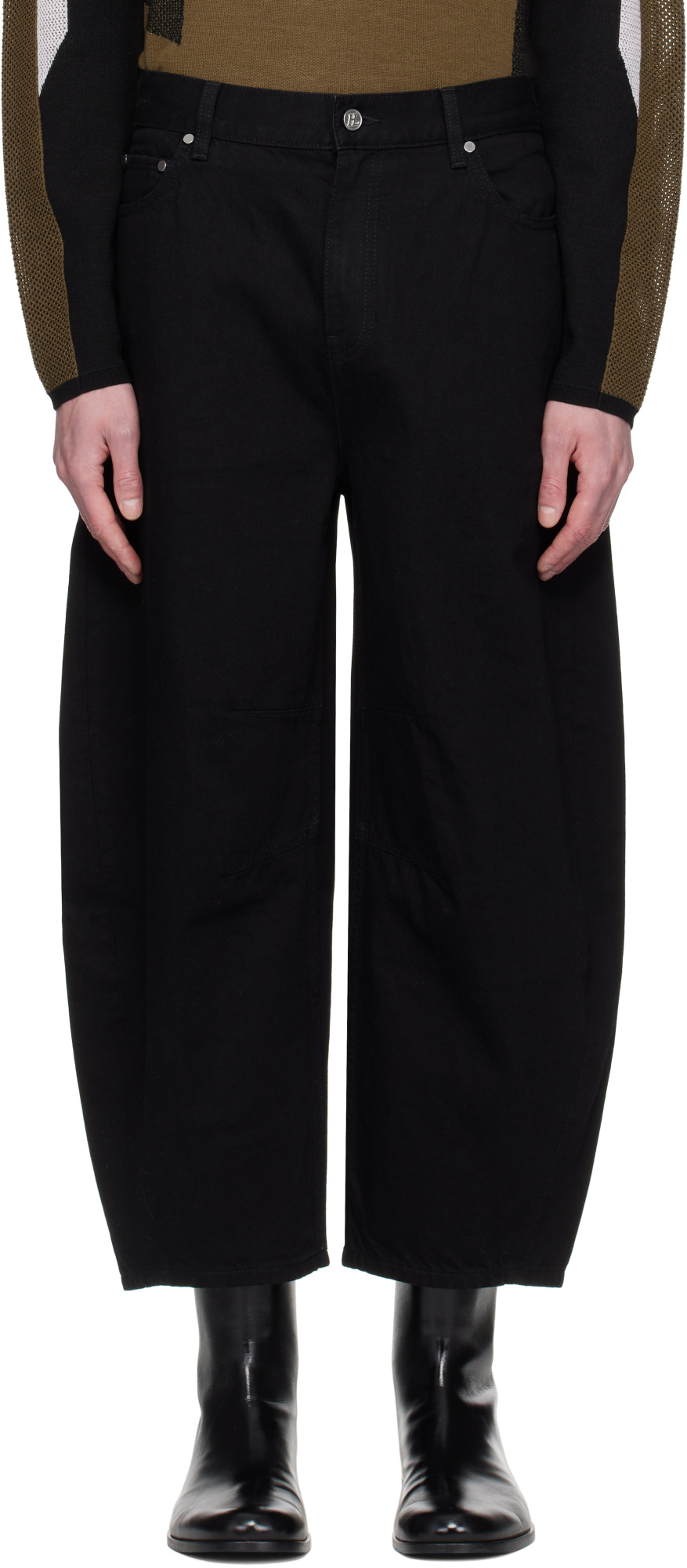 HELMUT LANG JEANS WITH BELT LOOPS