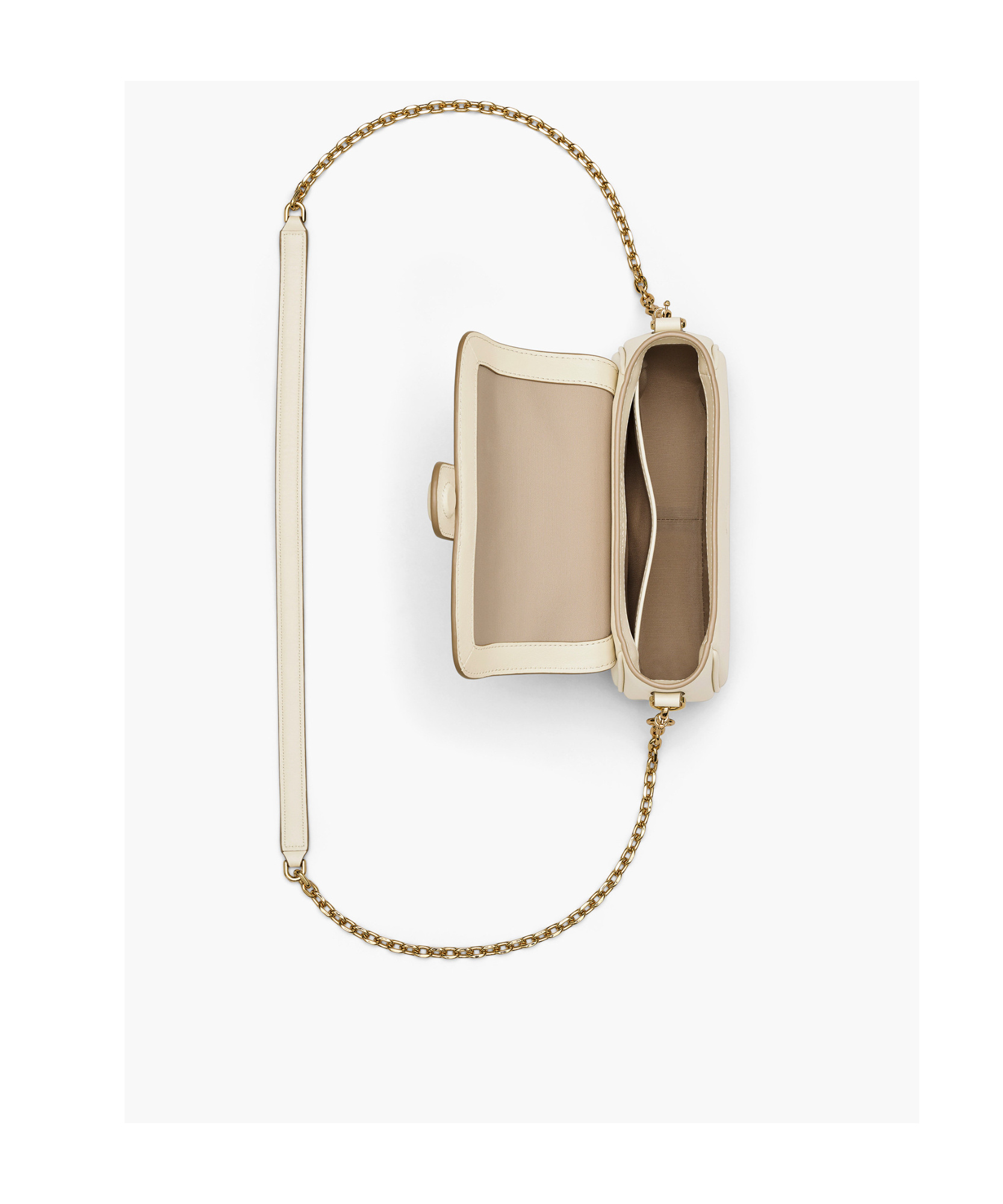 Marc Jacobs The Clover Shoulder Bag In Nude