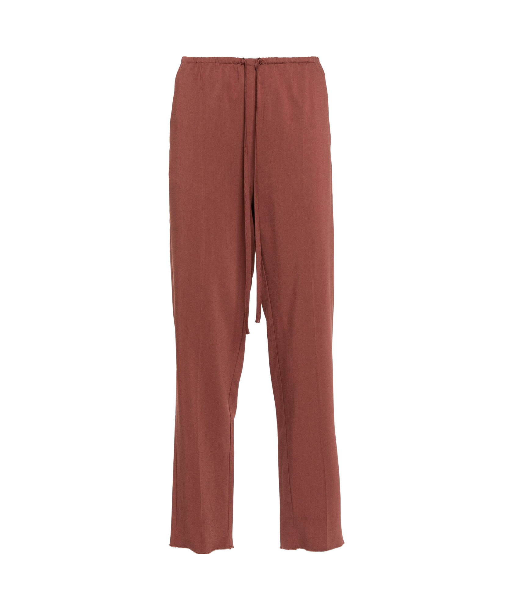 Forte Forte Pressed-crease Tapered-leg Trousers