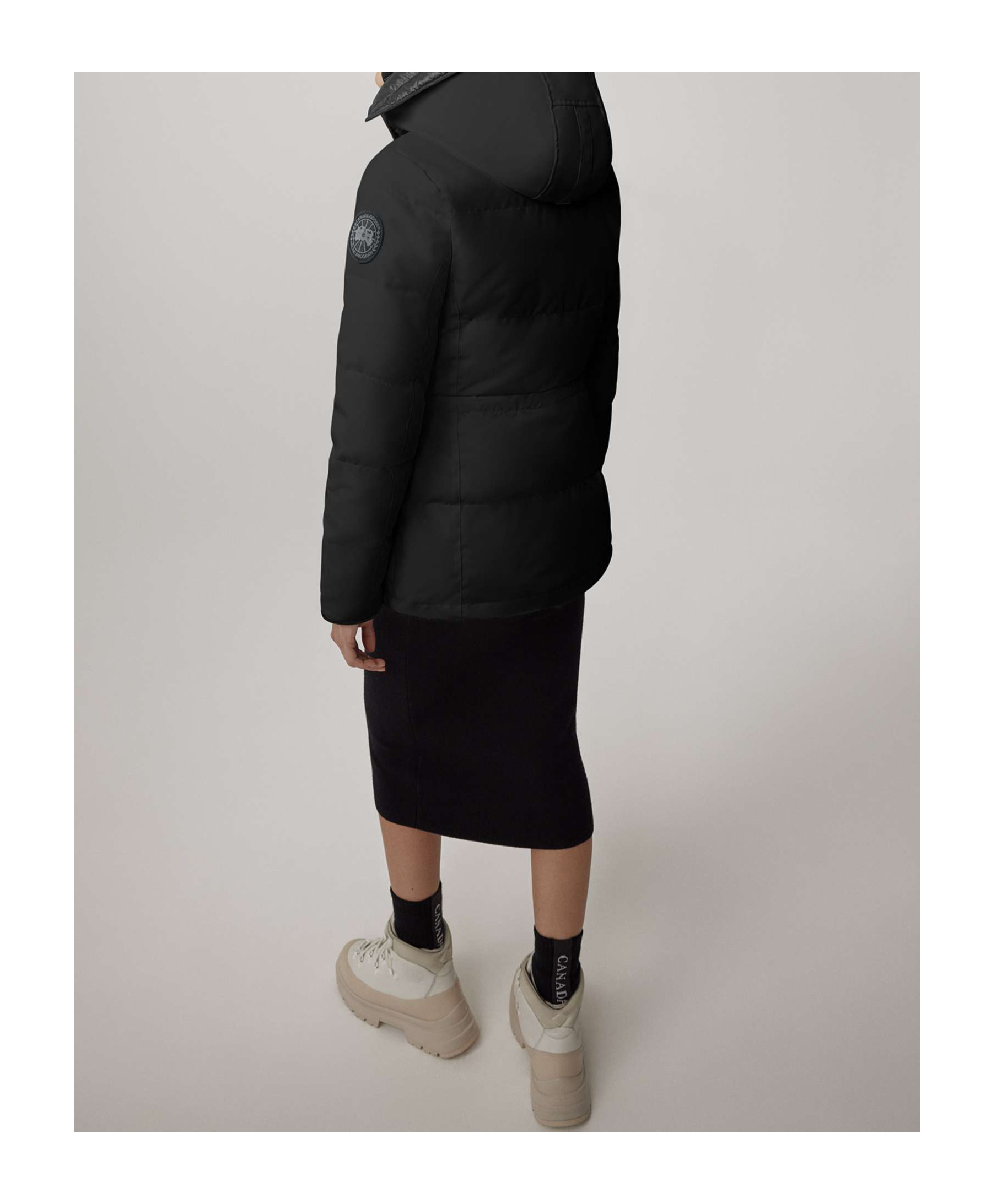 Canada Goose Chelsea Parka In Black
