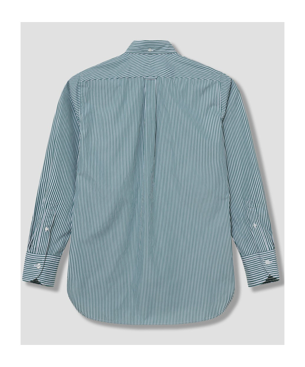 Drake's London Striped Shirt In Blue