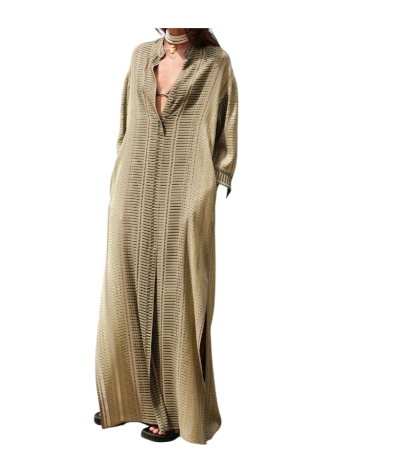 Zeusdione Maira Dress In Green