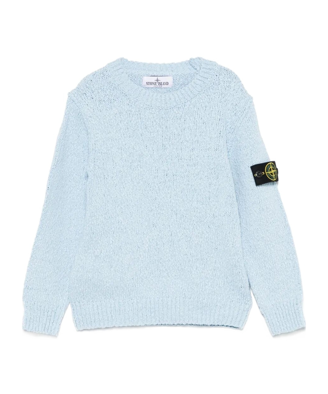 Stone Island Cotton Sweater In Blue