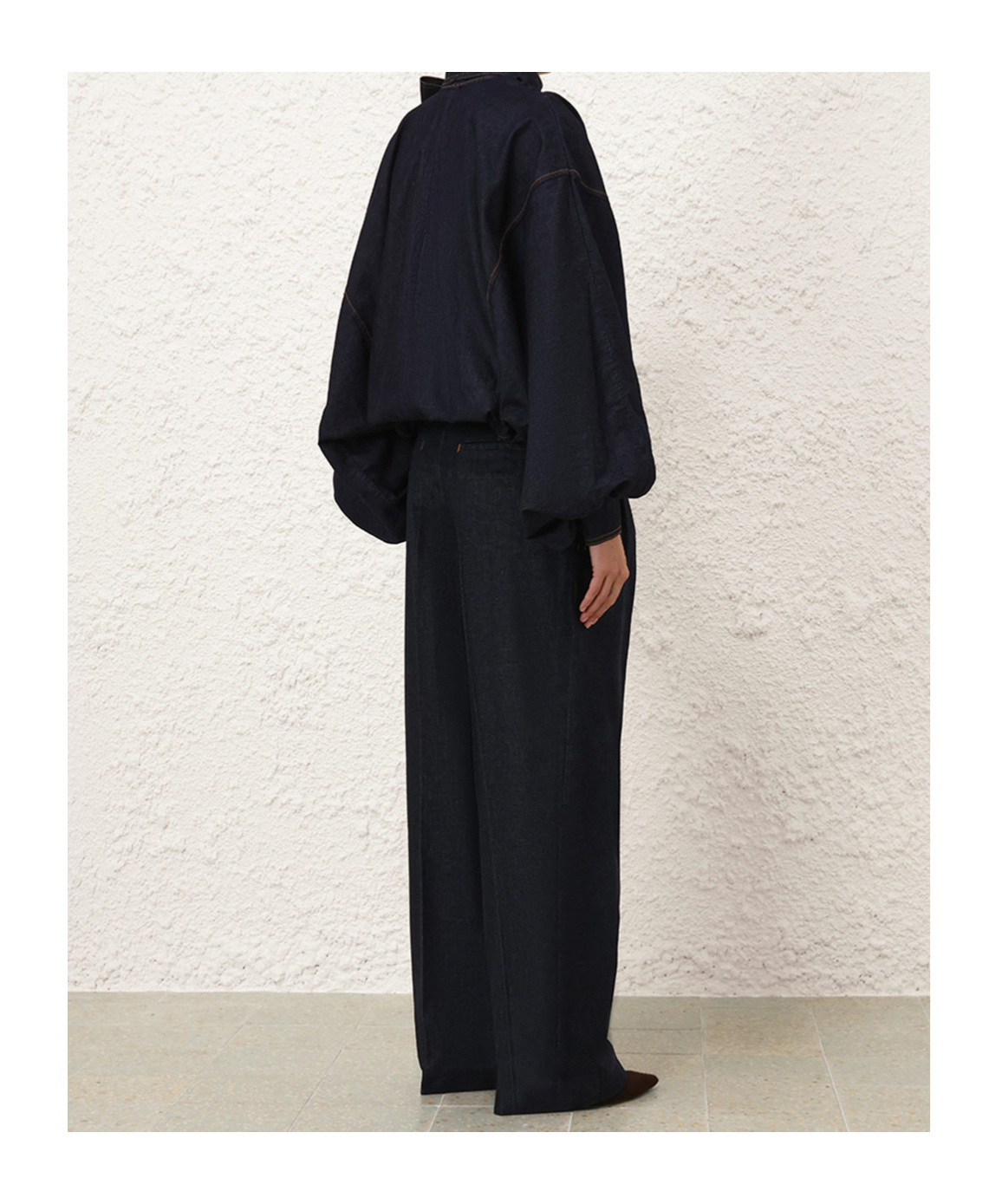 Zimmermann Belt-loop Jeans In Black