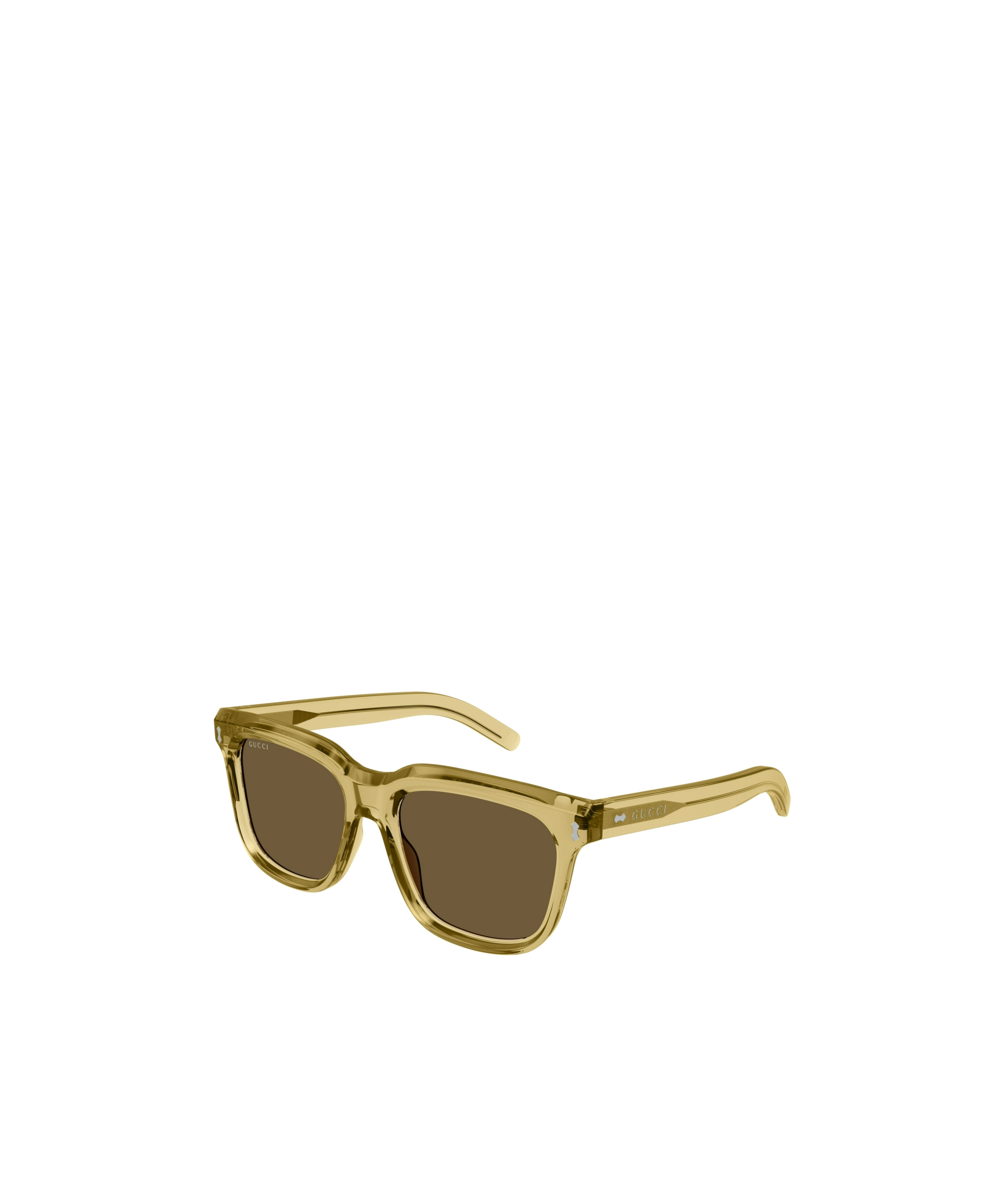 Gucci Square-frame Sunglasses In Green