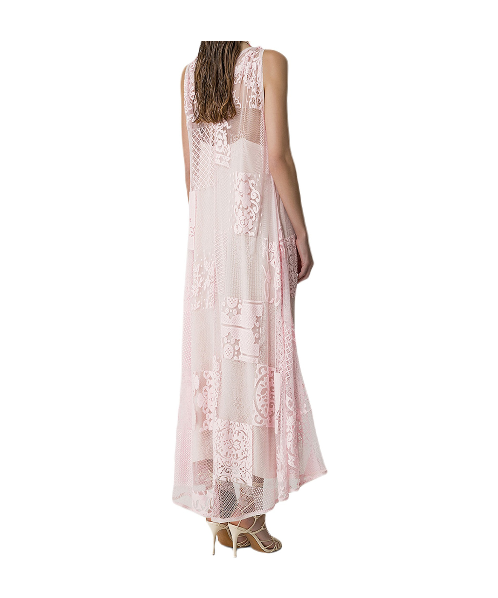 Shop Forte Forte Jacquard Lace Maxi Dress