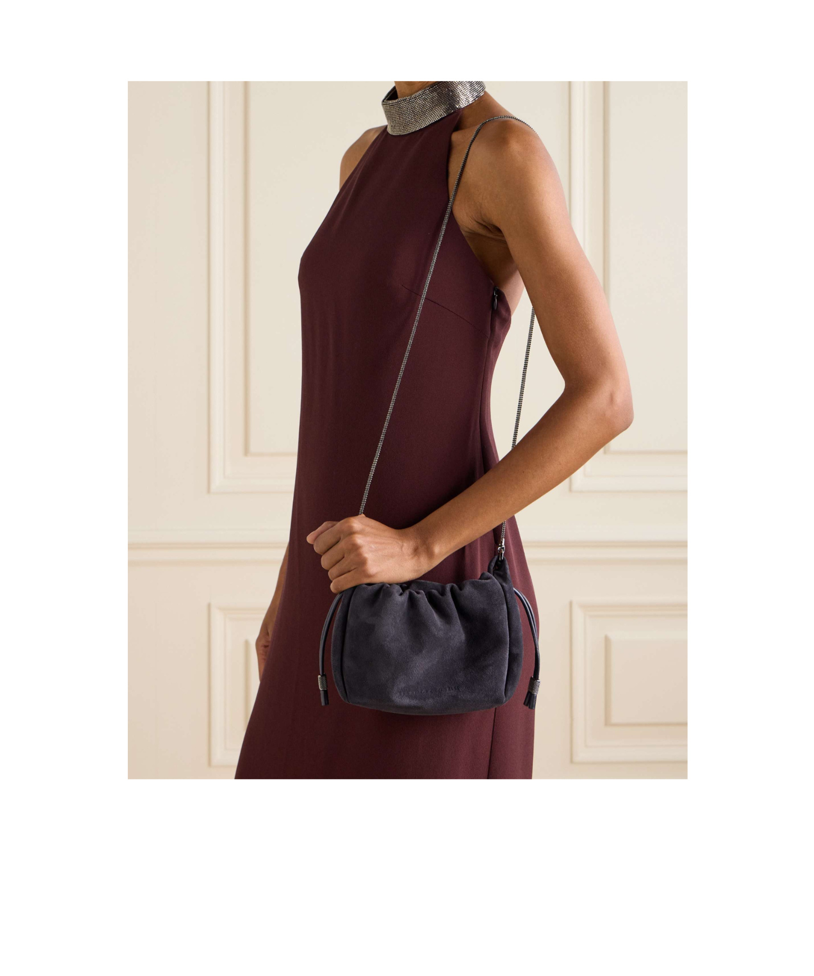 Brunello Cucinelli Drawstring Shoulder Bag