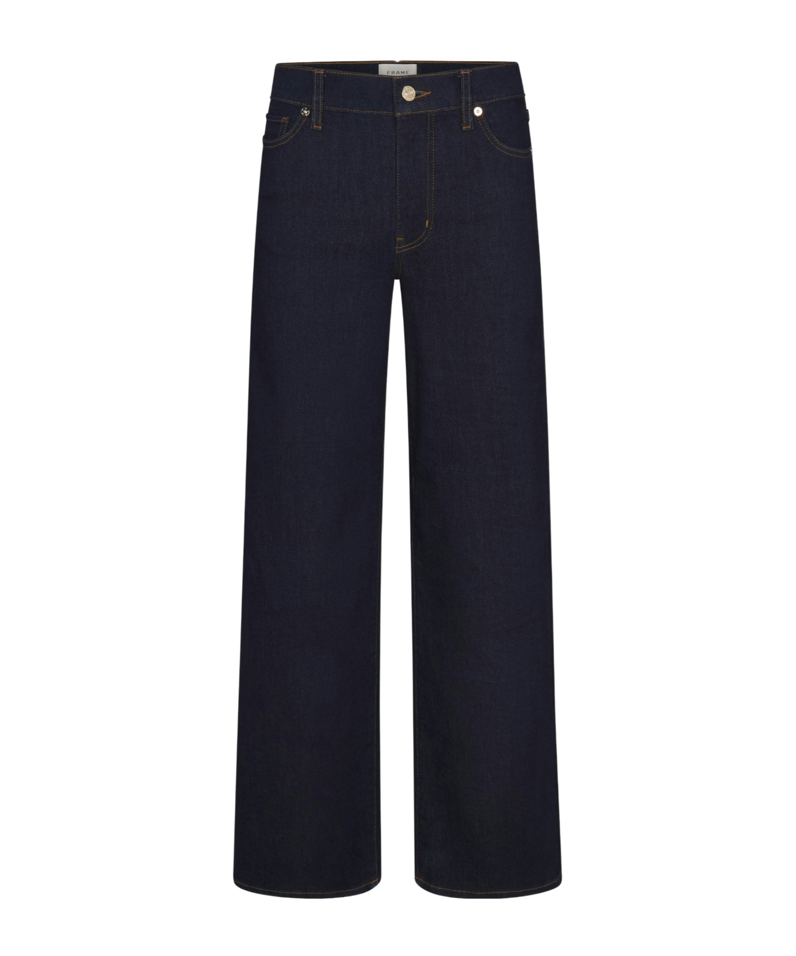 Frame Five-pocket Denim Jeans In Blue