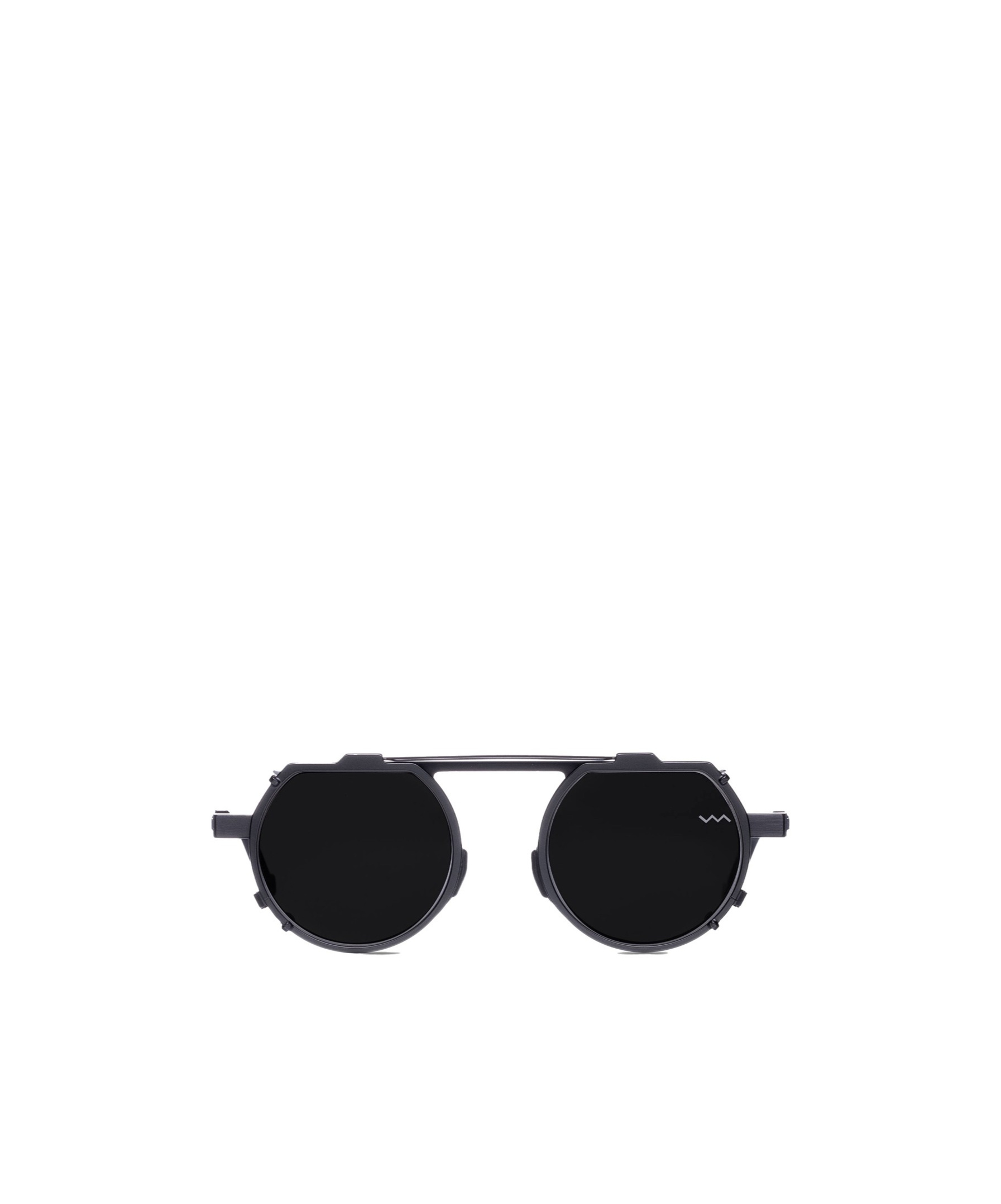 Vava Round-frame Sunglasses In Gray