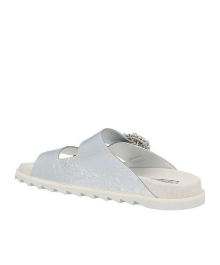 ROGER VIVIER ROGER VIVIER DOUBLE STRAP SLIP-ON SANDALS