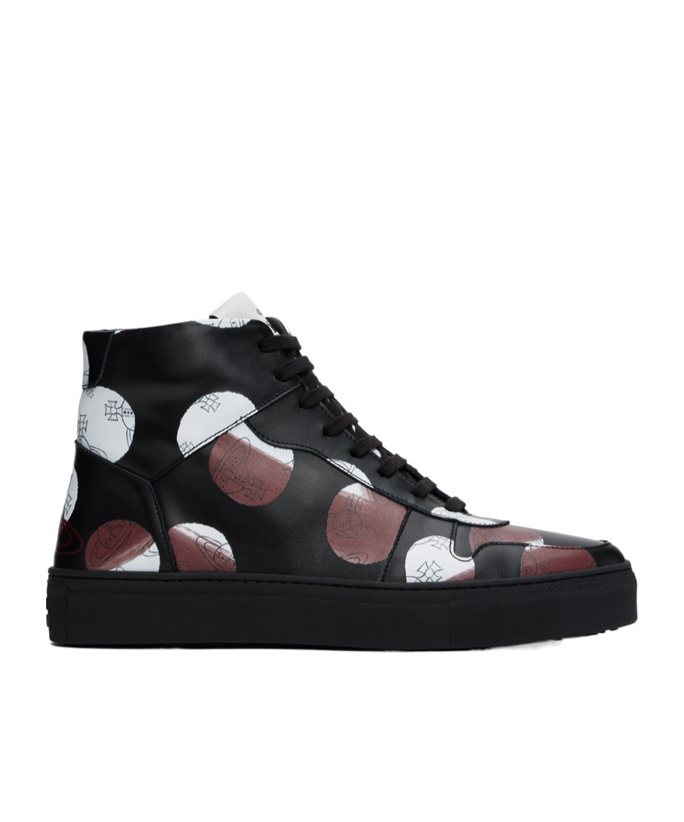 Vivienne Westwood Black Classic High Top Sneakers