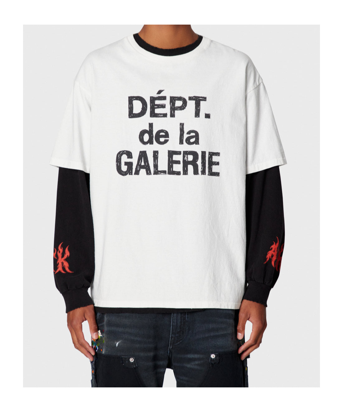 Gallery Dept. Dept. De La Galerie T-shirt In White