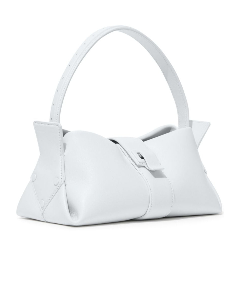 Proenza Schouler Park Leather Shoulder Bag In White