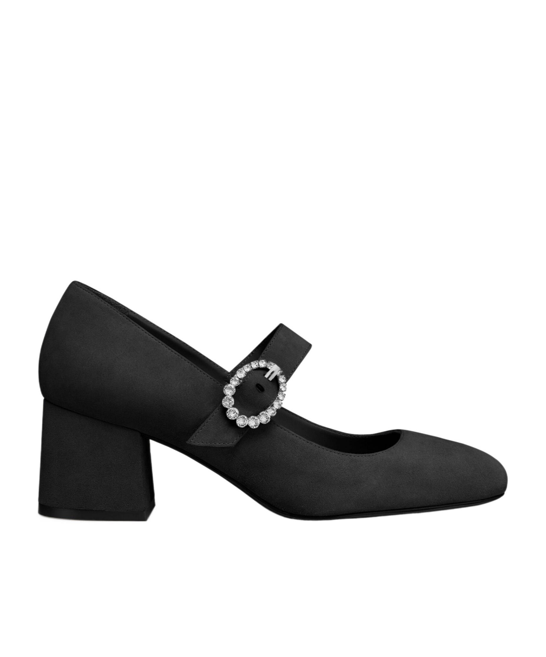 Stuart Weitzman Sloane 60 Mary Jane In Black