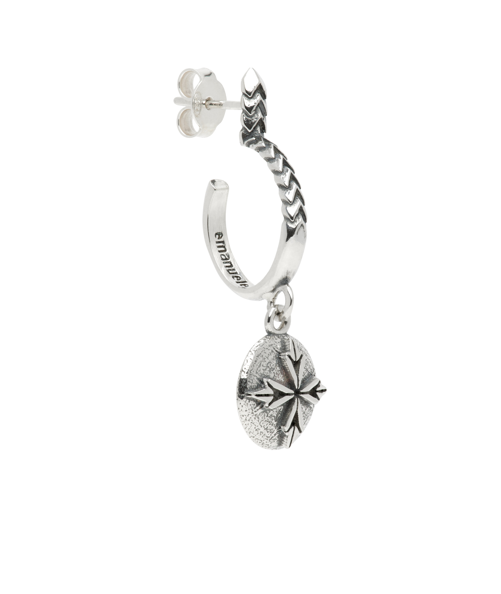 Emanuele Bicocchi Pendant Earrings In White