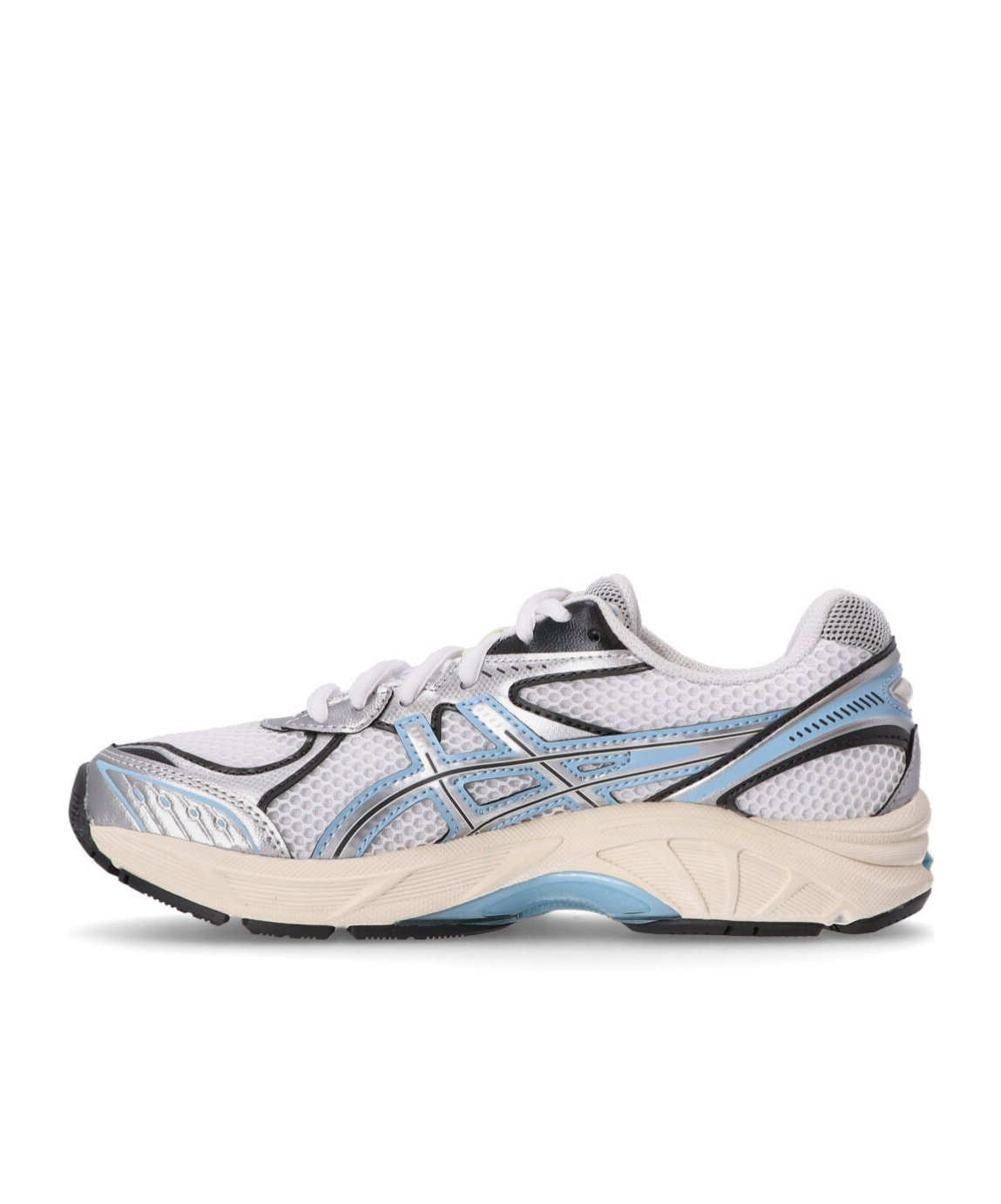 Asics Gt-2160 Faux Leather-trimmed Mesh Sneakers In White