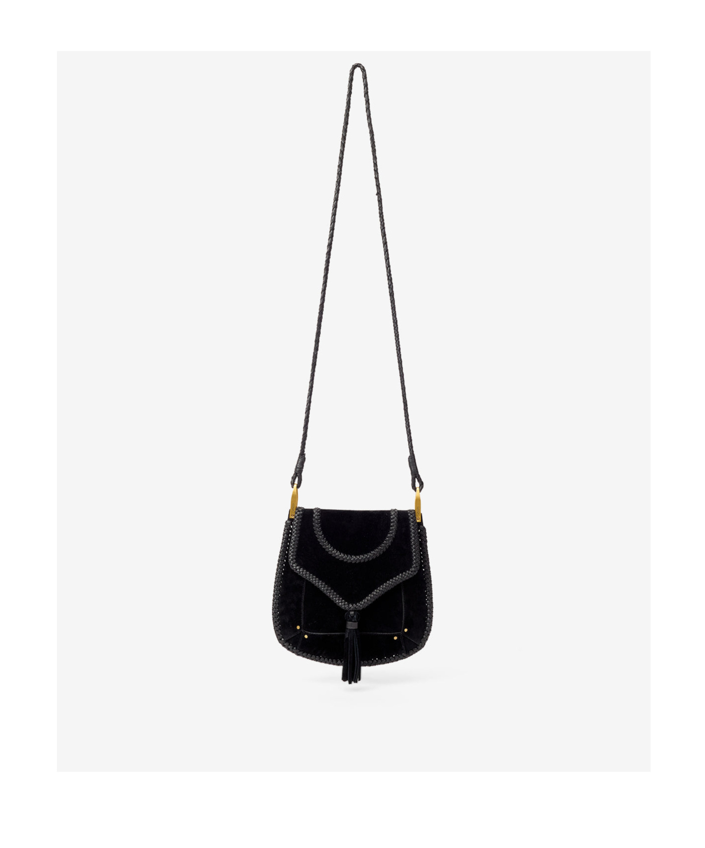 Shop Isabel Marant Anahi Bag In Black