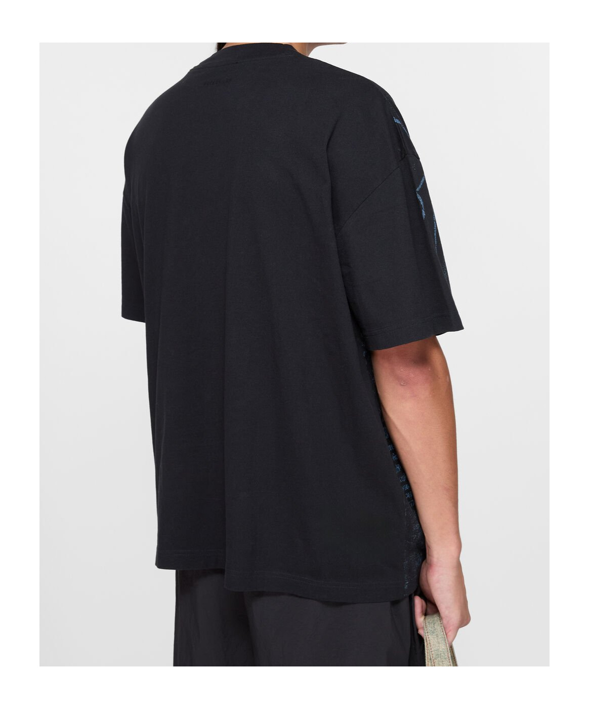 Acne Studios Item O-neck Short-sleeved T-shirt In Black