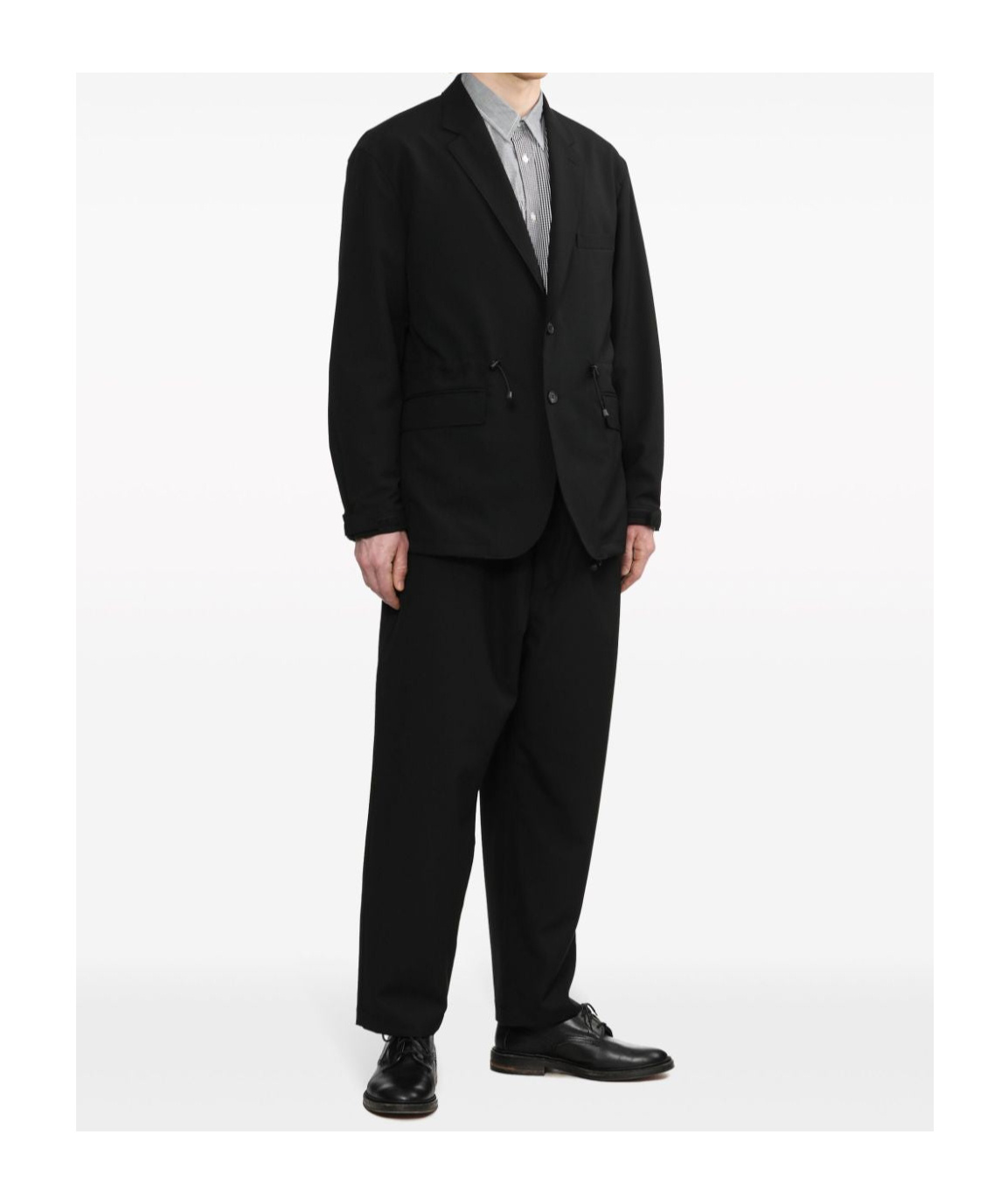 Comme Des Garçons Single-breasted Blazer In Black
