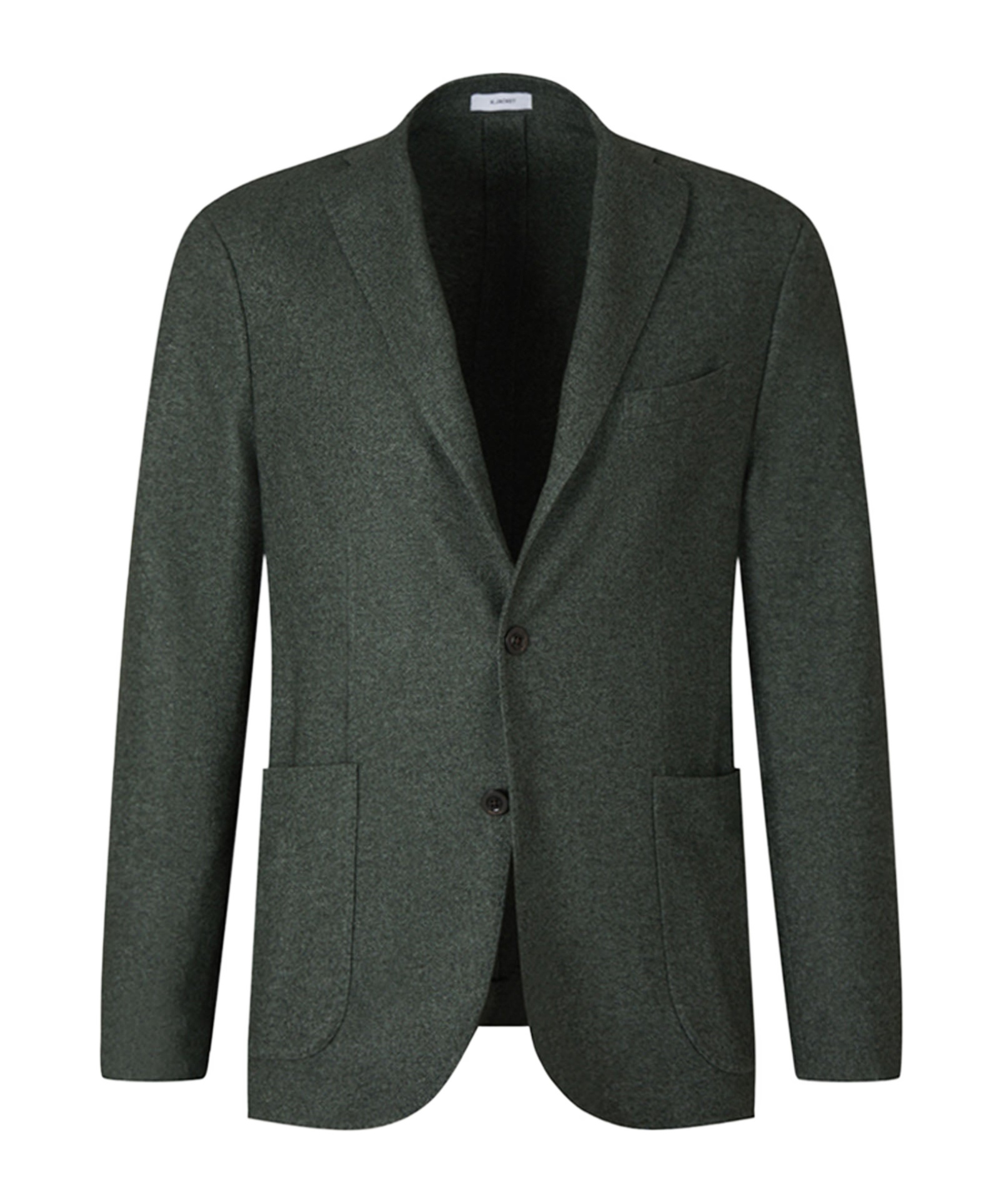 Boglioli Long-sleeved Suit Coat In Black