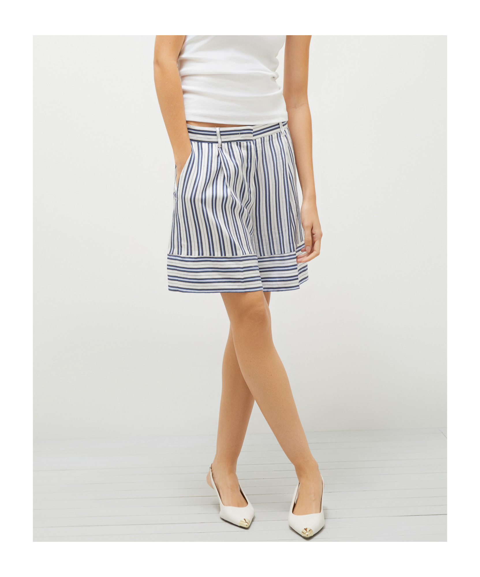 Marella Sport Acume Striped Shorts