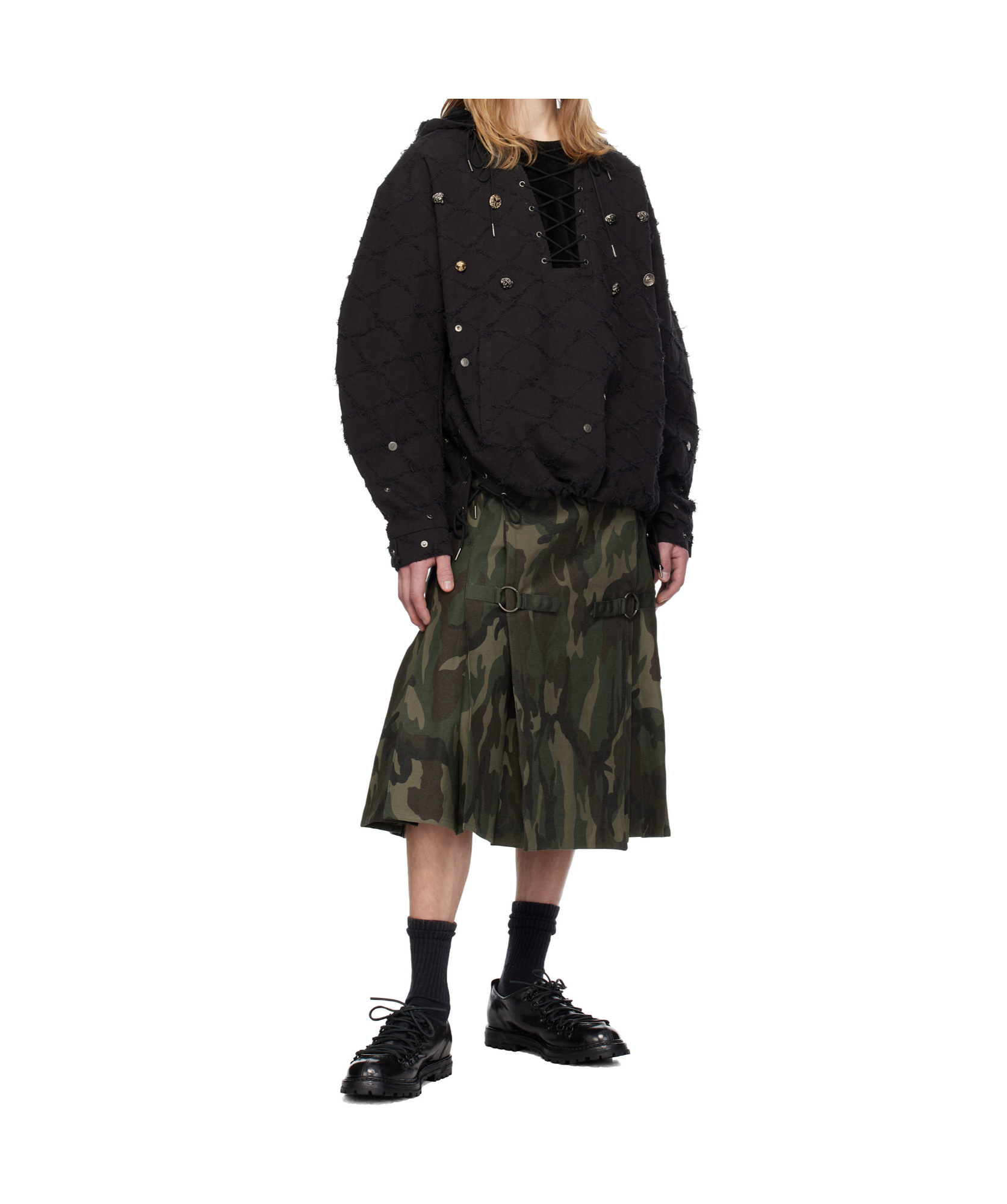 Andersson Bell Long-sleeved Sweater In Black