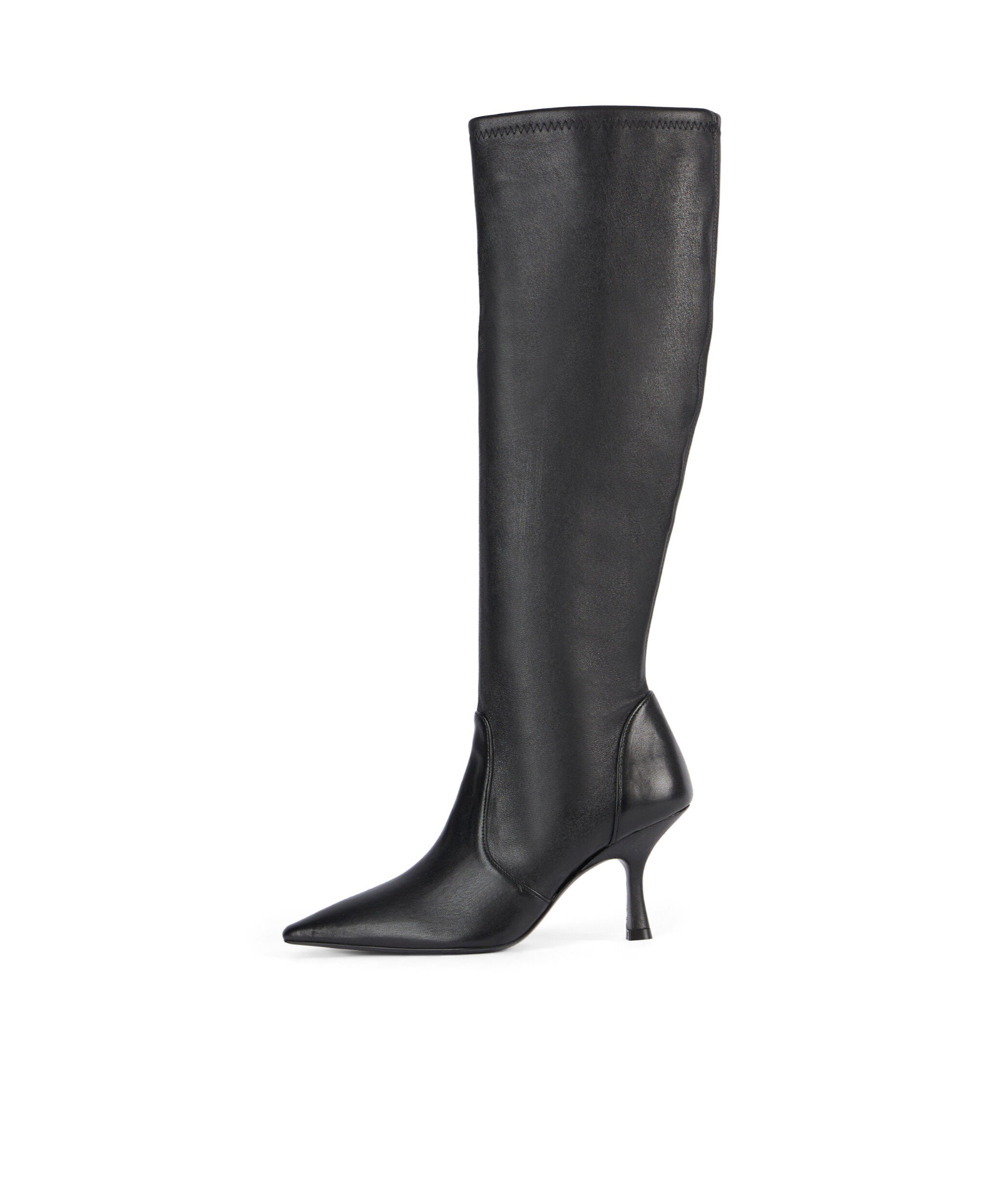 Stuart Weitzman Pointed-toe Boots In Black