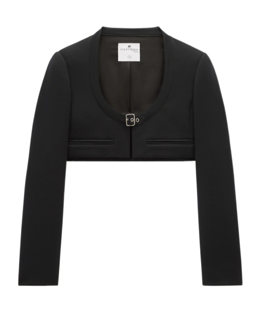 Courrèges Holistic Jacket In Black