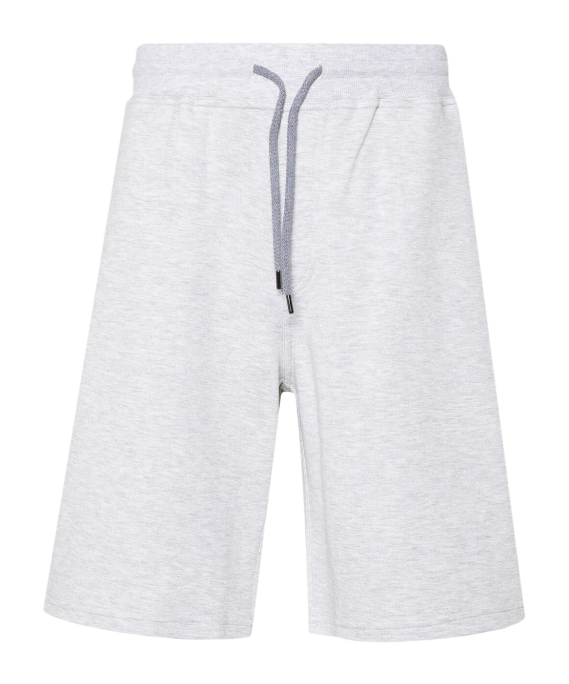 Brunello Cucinelli Elasticated-drawstring Waist Shorts In White