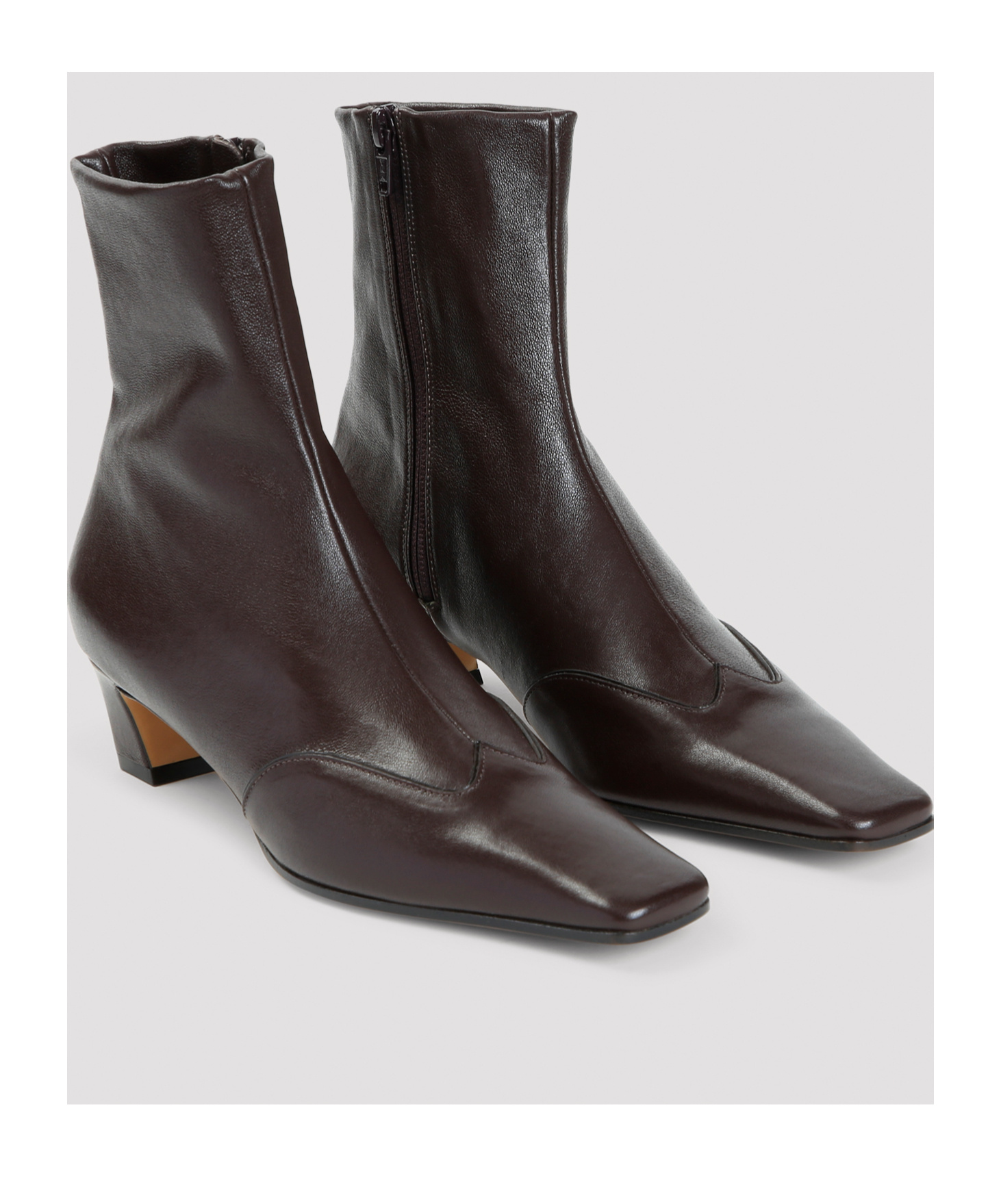 Khaite 40mm Nevada Boots In Black