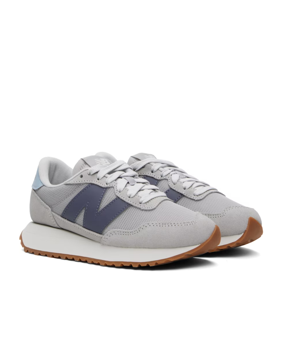 NEW BALANCE LOW-CUT CASUAL SHOES WITH LACE FRONT