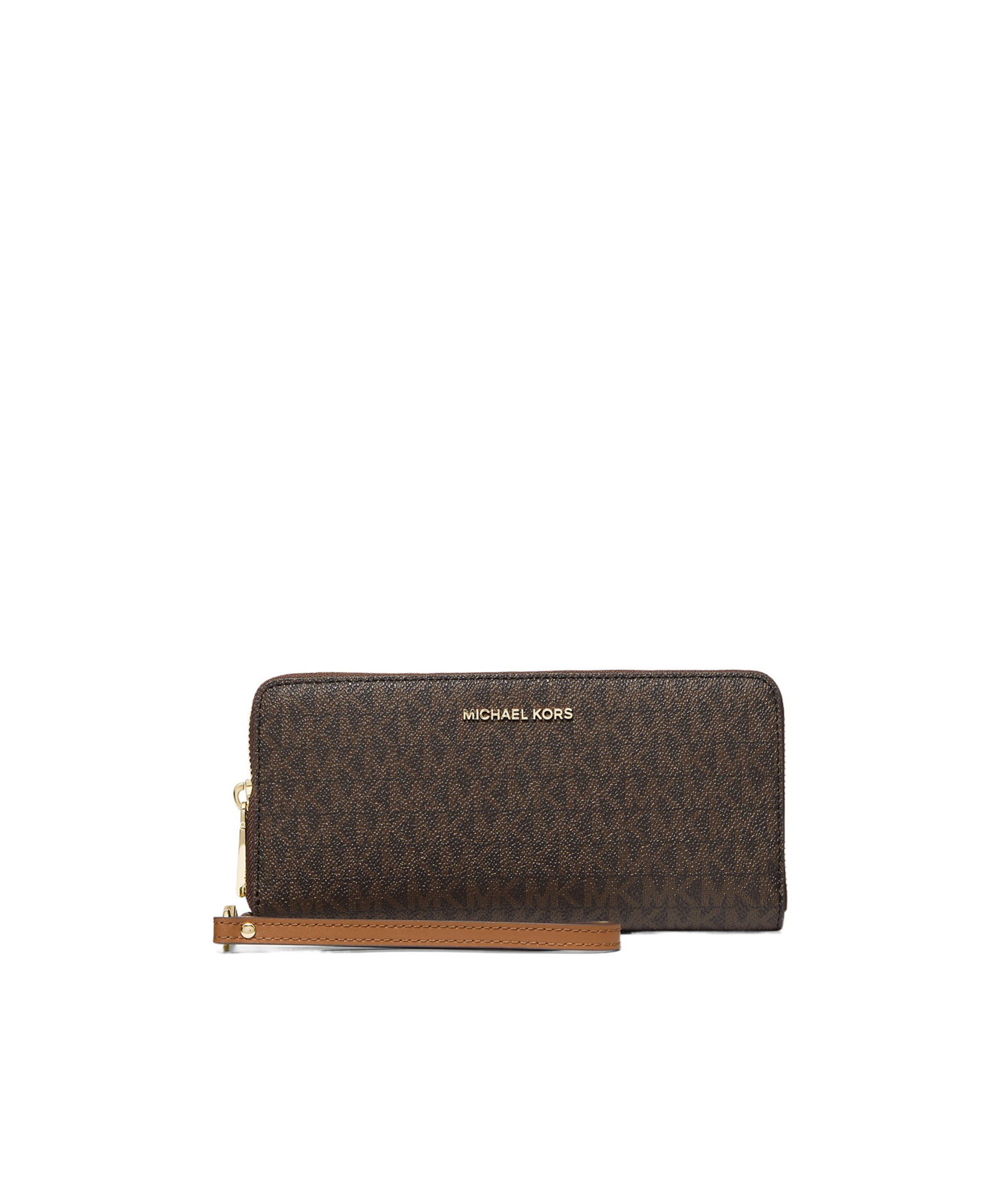 Michael Kors Jet Set Continental Wallet In Black