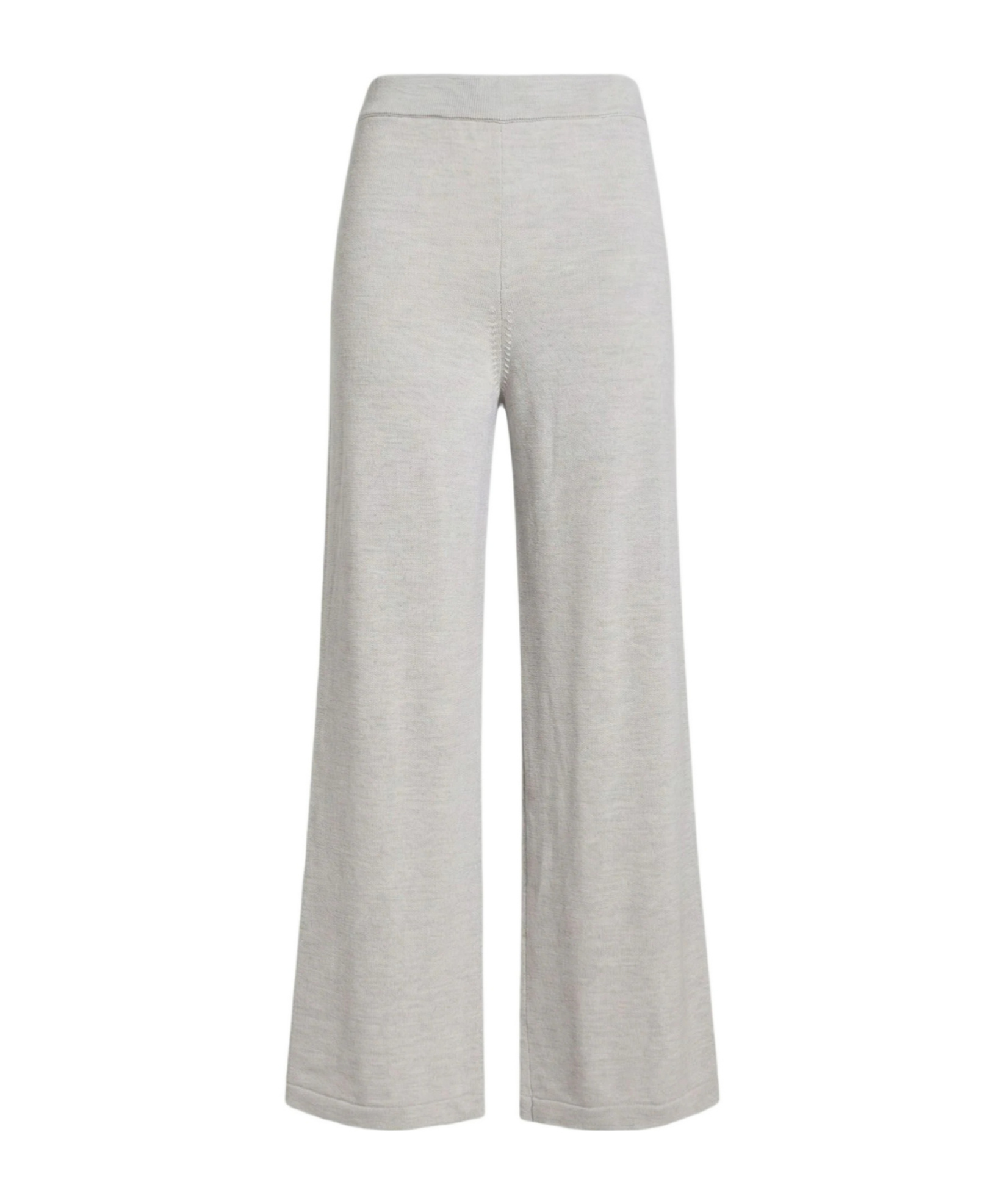 Max Mara Mid-length Straight-leg Wool Trousers In Grey