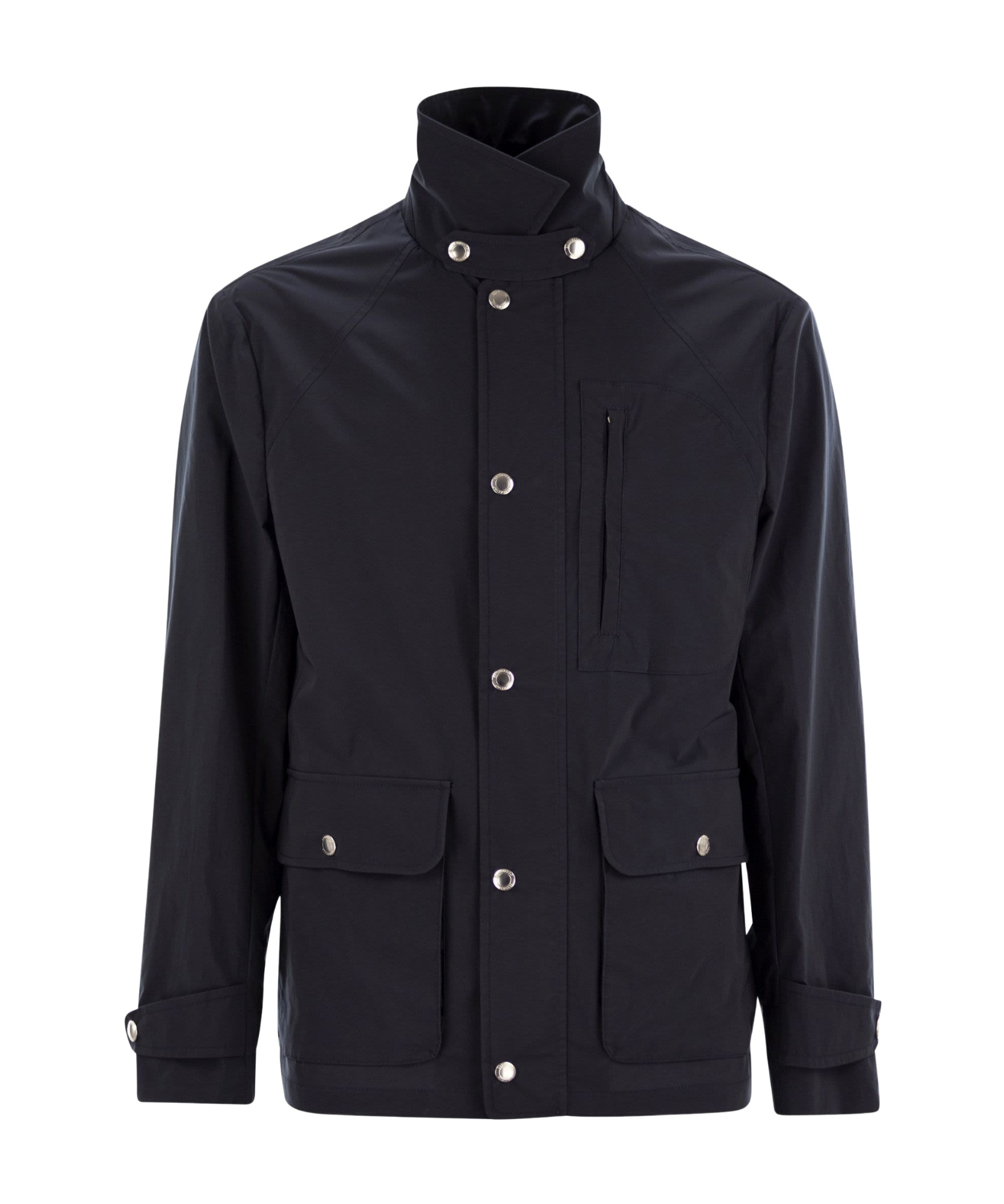 Brunello Cucinelli Long-sleeved Casual Jacket In Black