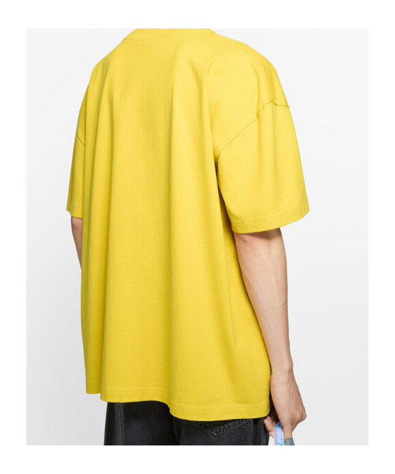 Acne Studios Short-sleeved T-shirt In Yellow