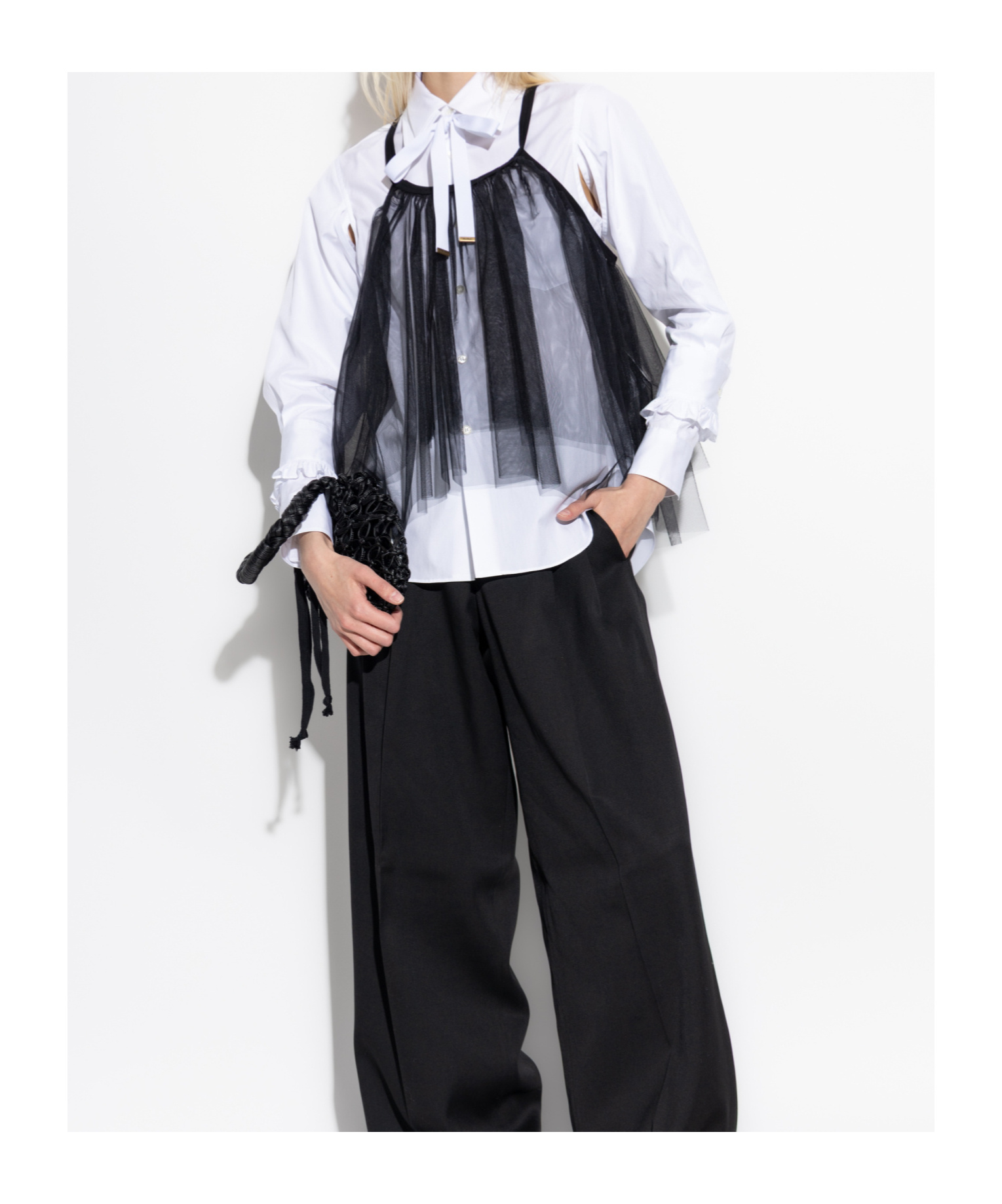 COMME DES GARÇONS TULLE TOP